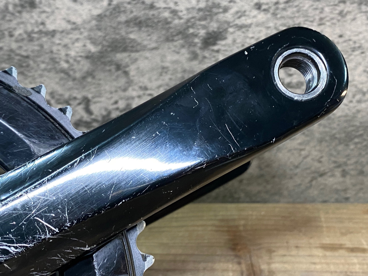 IT196 シマノ SHIMANO FC-RS510 クランクセット 170mm 50/34T ※歯の摩耗強の為ジャンク
