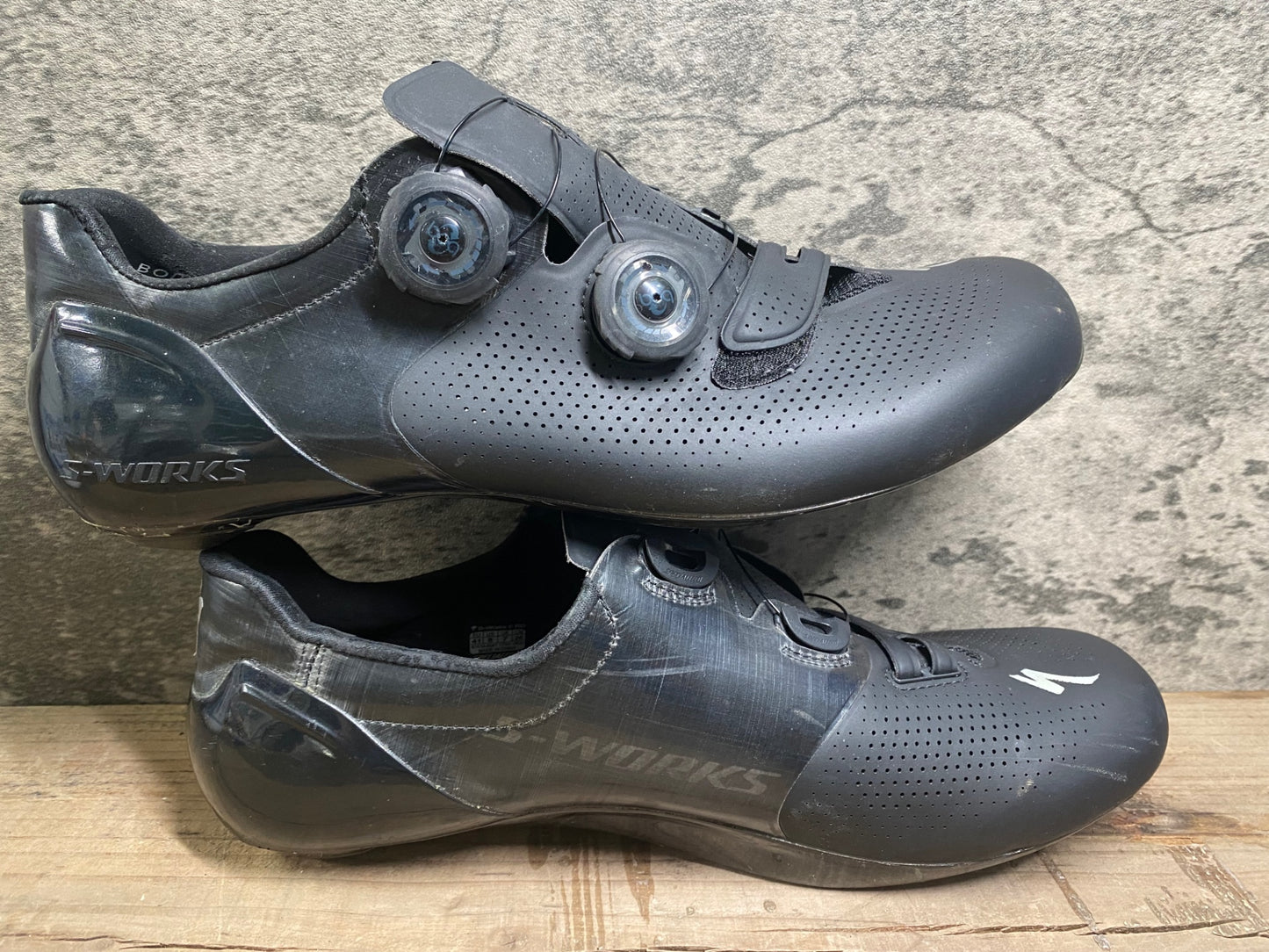 IL718 スペシャライズド SPECIALIZED エスワークス S-WORKS 6 RD ビンディングシューズ EU41 黒
