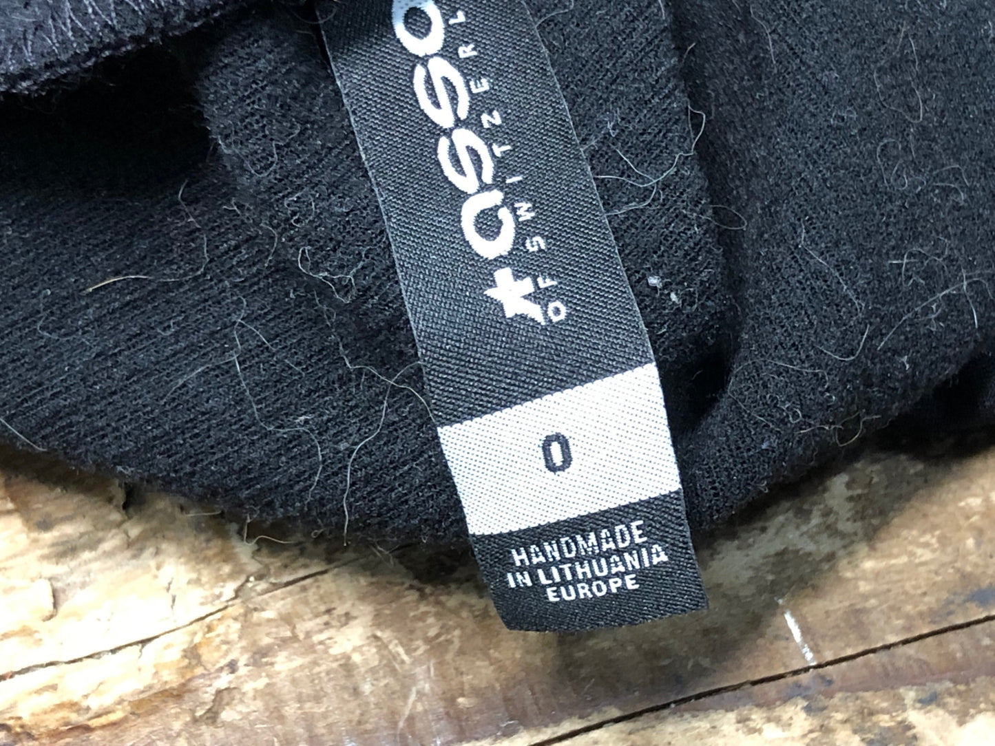 IN385 アソス assos レッグウォーマー 黒 0 裏起毛