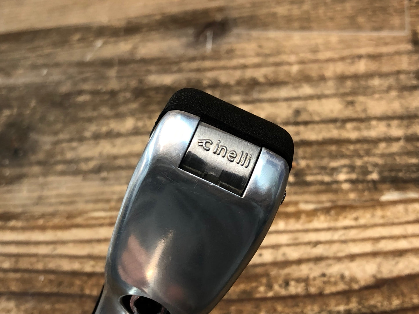 IS091 チネリ Cinelli FROG スレッドステム 黒 シルバー 120mm Φ26.0 Φ22.2