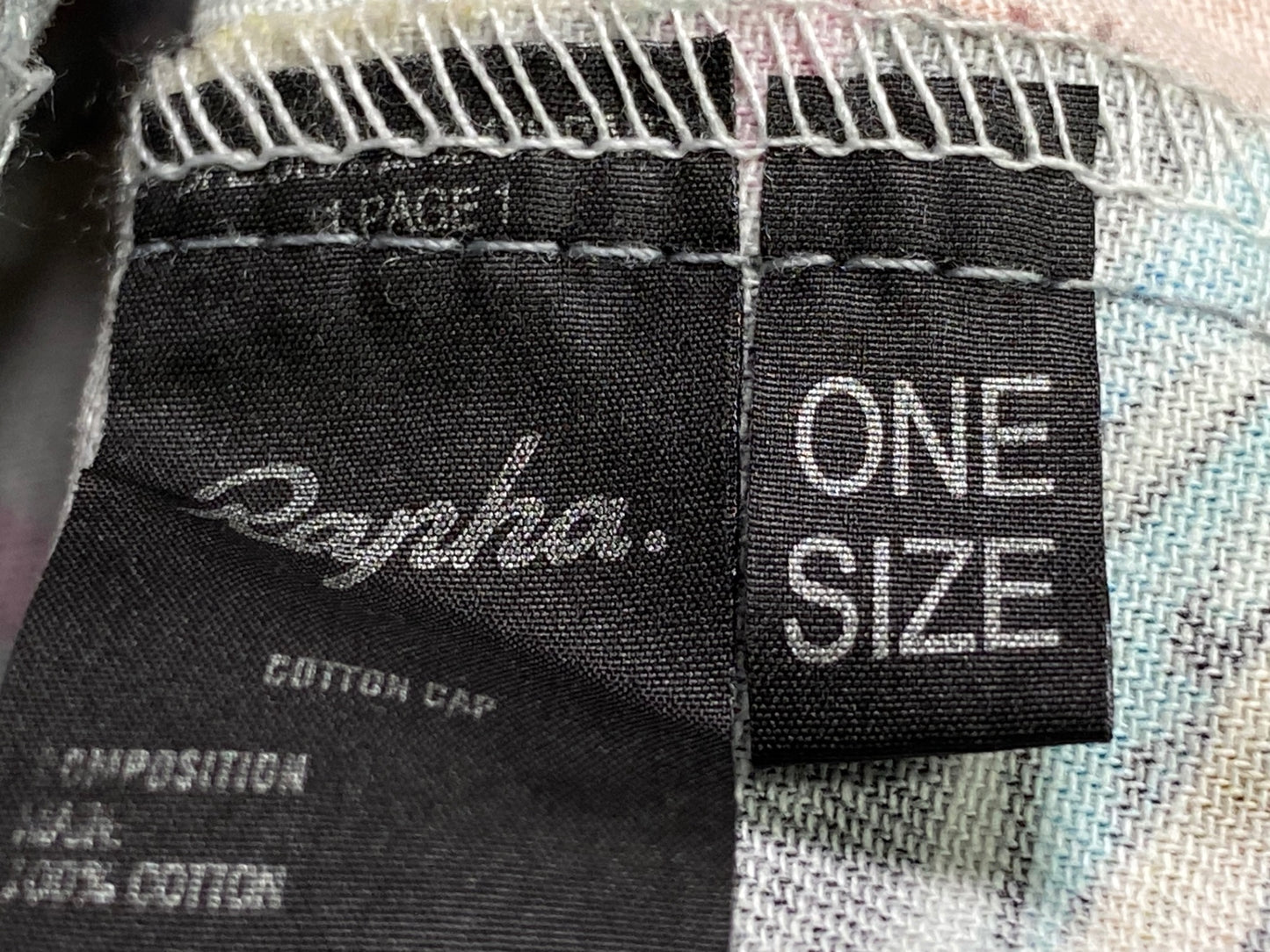 JB929 ラファ Rapha RCC COTTON CAP サイクルキャップ グレー