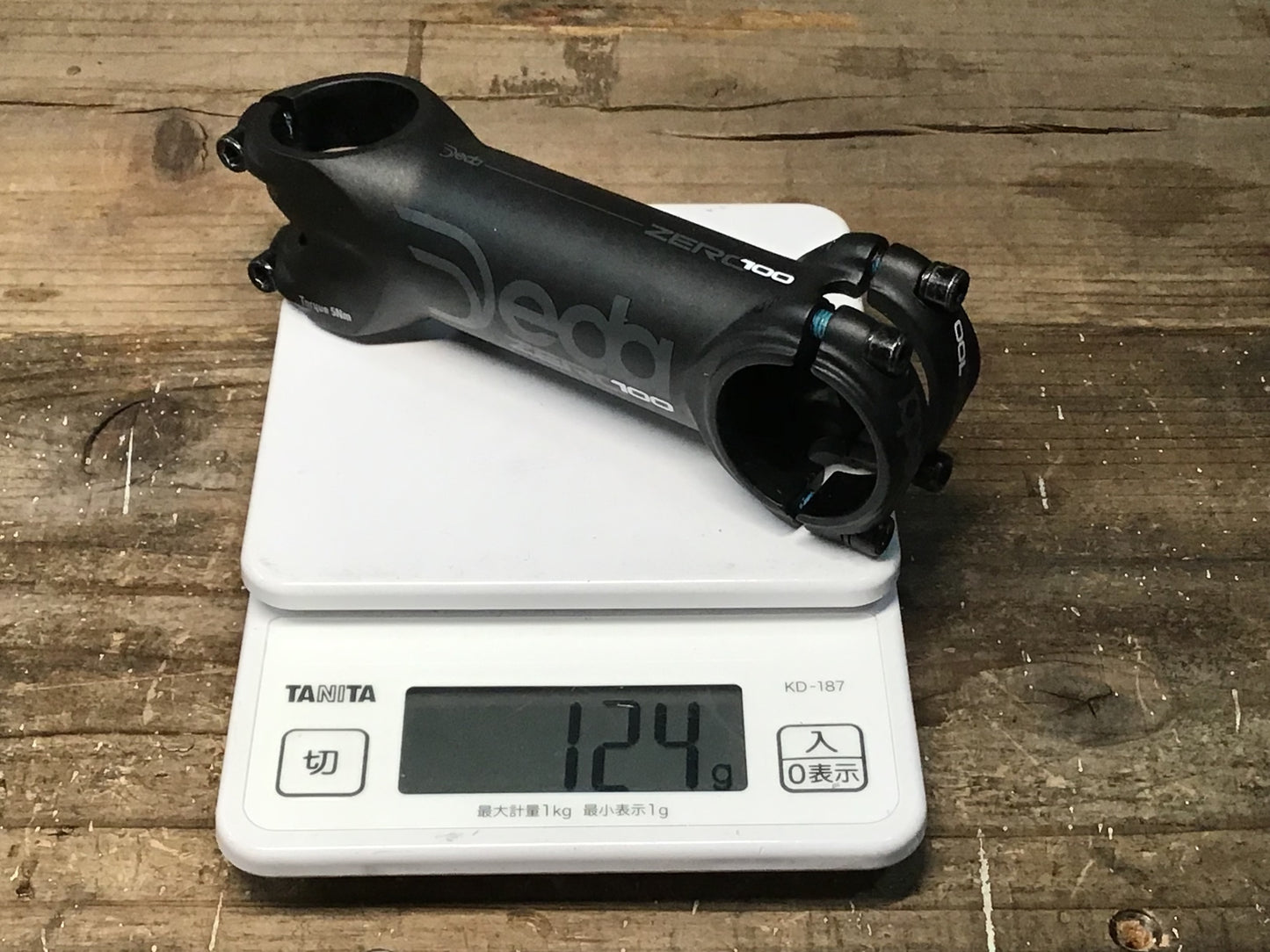 IS263 デダ Deda ゼロ ZERO 100 アルミステム 黒 Φ31.7 OS 110mm 82°