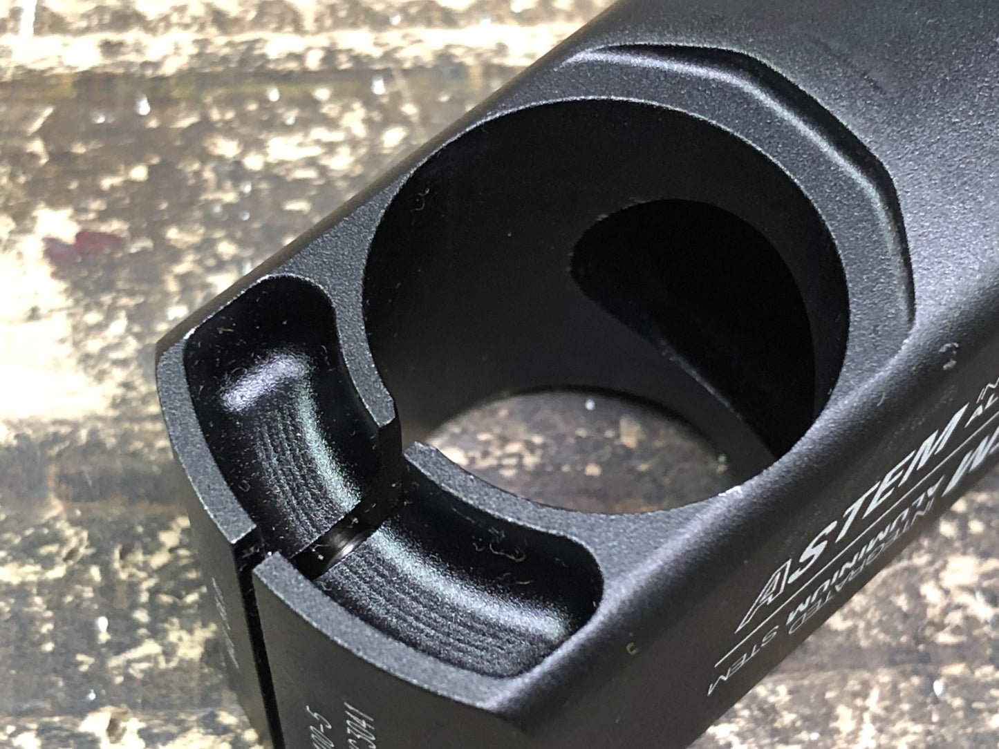 JA668 ルック LOOK A STEM アルミステム 黒 100mm Φ31.8 OS