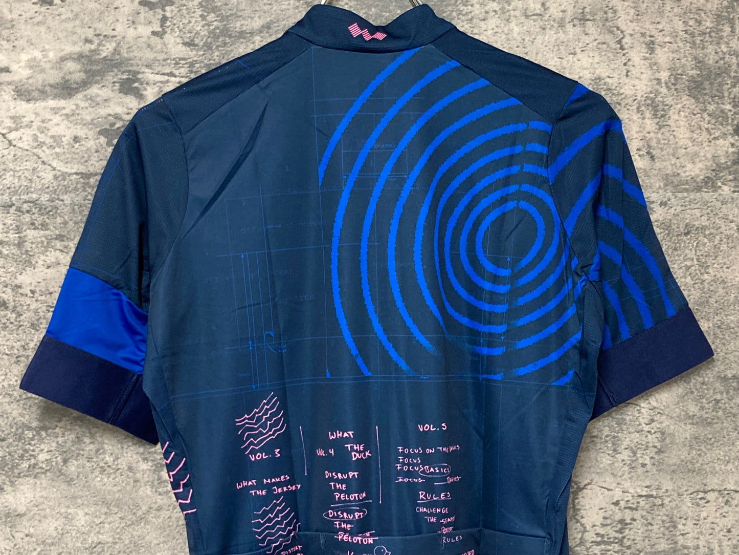 IX939 ラファ Rapha EF EDUCATION FIRST PRO TEAM TRAINING JERSEY 半袖サイクルジャージ 紺 M