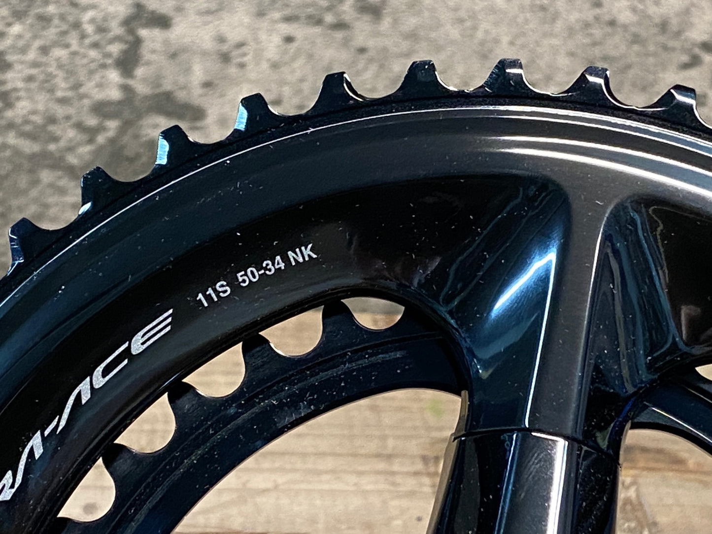 IN792 シマノ SHIMANO デュラエース DURA-ACE FC-09 11S 165mm 50/34T クランクセット