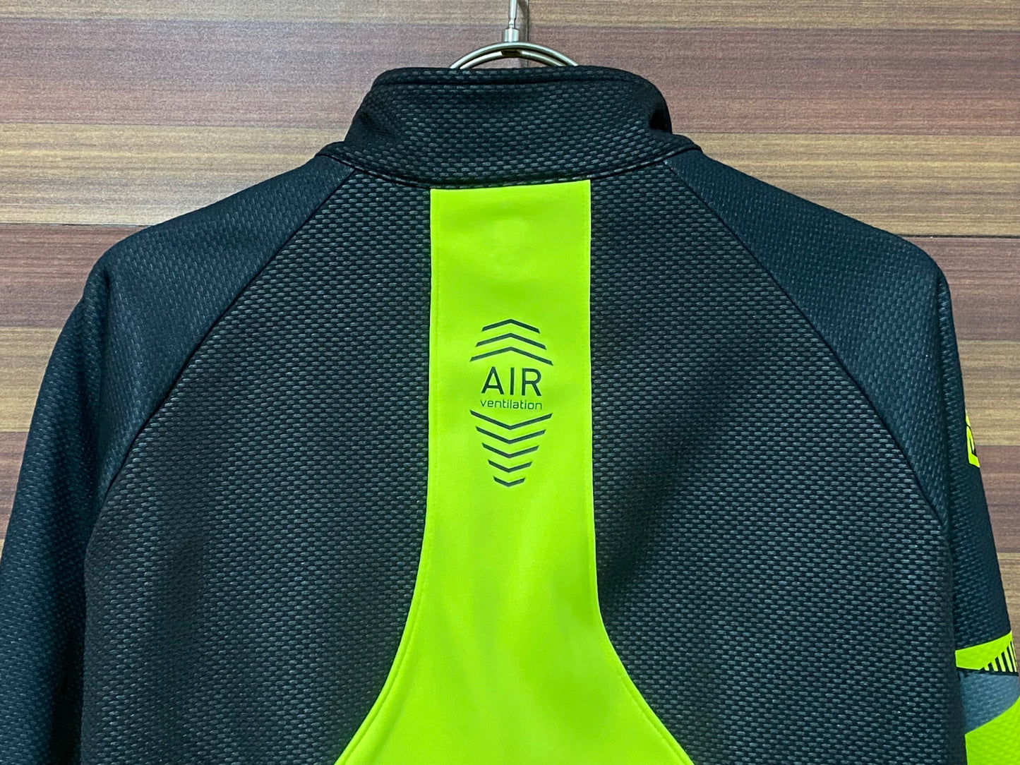 IP592 パールイズミ PEARL iZUMi 長袖 サイクルジャケット 黄 M 裏起毛 WINDBREAK