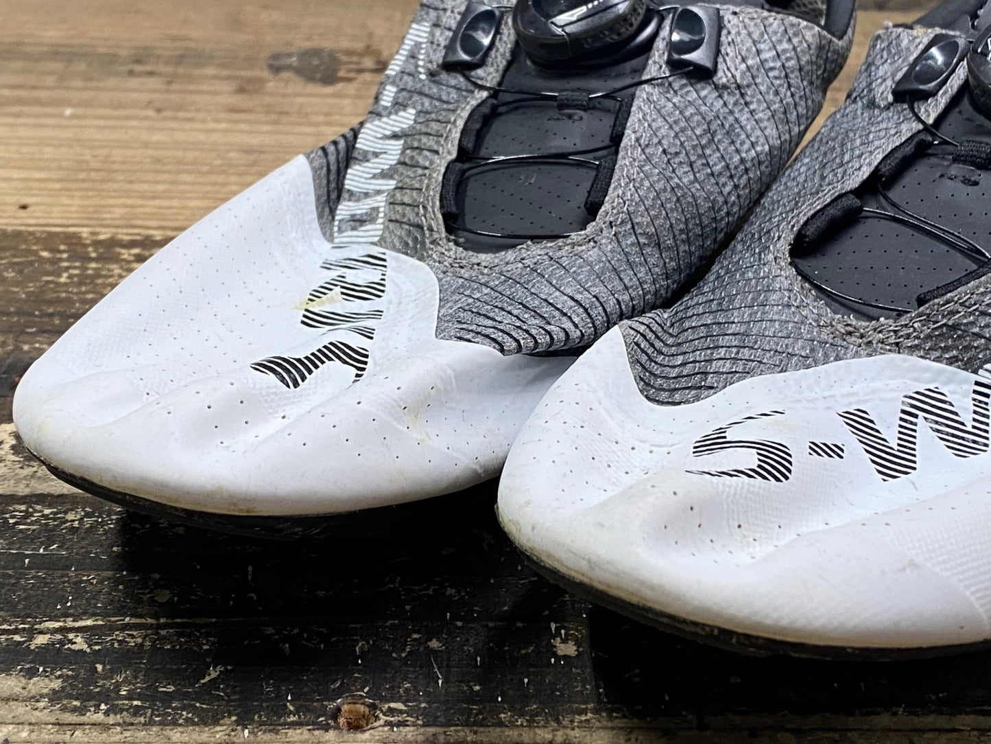IY417 スペシャライズド SPECIALIZED エスワークス S-WORKS EXOS ビンディングシューズ 白 EU40