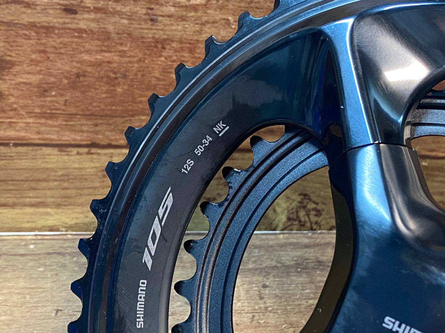 IL631 シマノ SHIMANO 105 FC-R7100 クランクセット 165mm 50/34T
