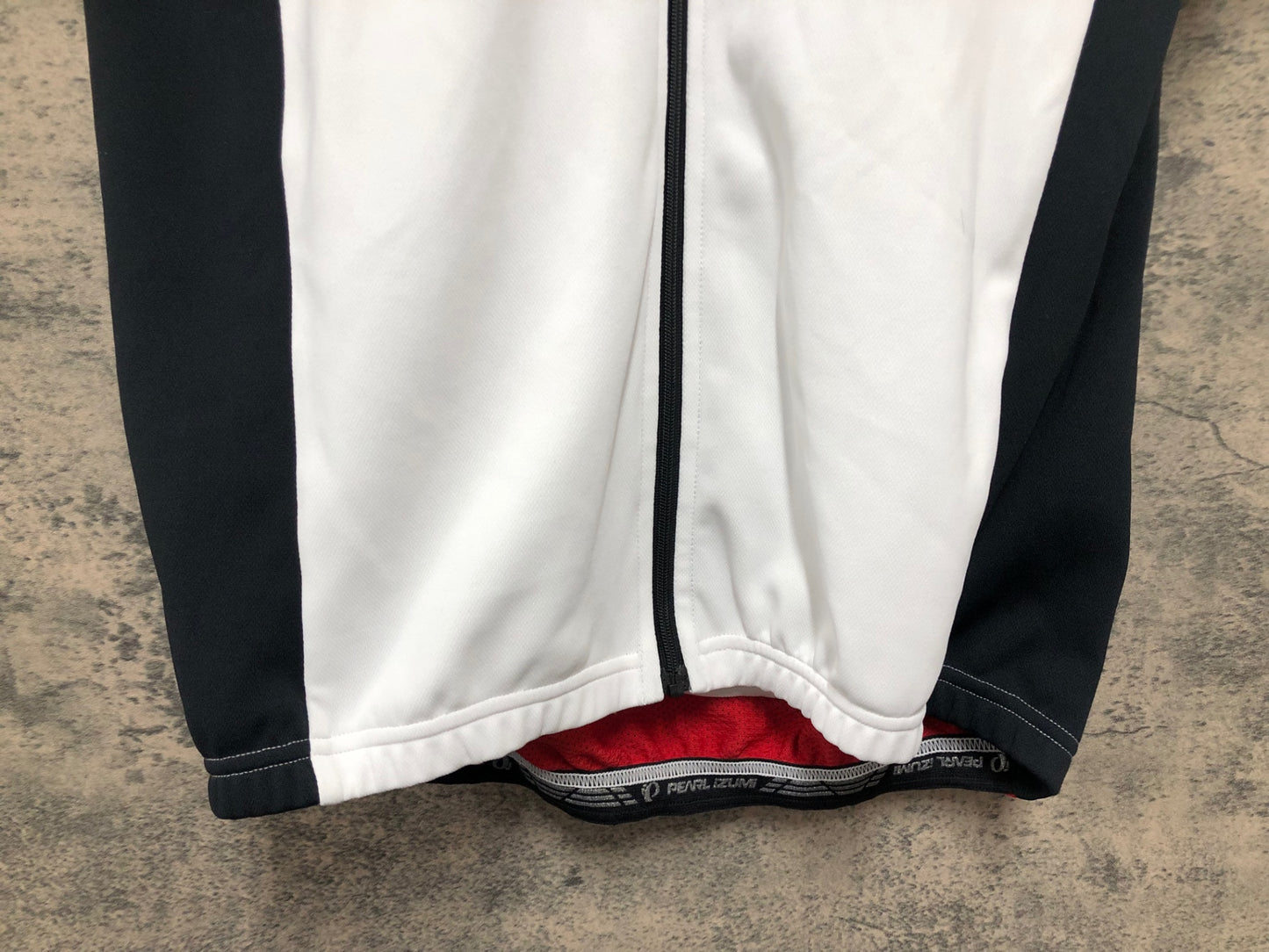 IY201 パールイズミ PEARLiZUMi 半袖 サイクルジャージ 黒赤 XL