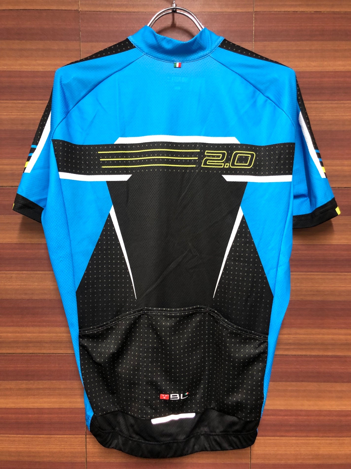 IJ811 バイシクルライン BICYCLE LINE 半袖 サイクルジャージ 青 M