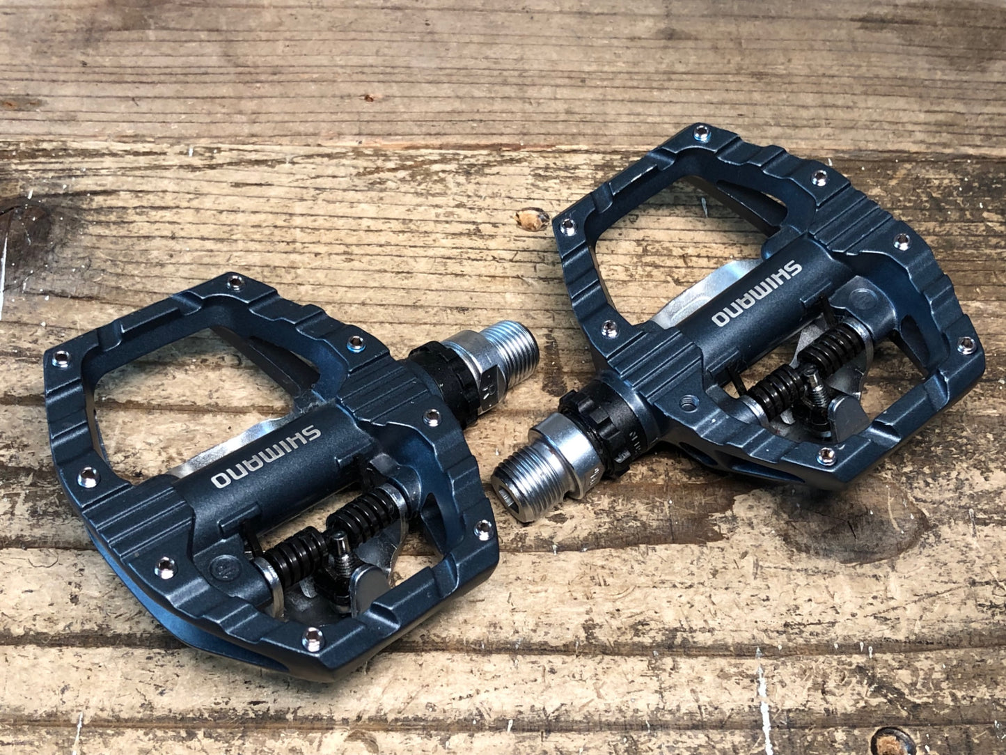 JB678 シマノ SHIMANO PD-EH500 ビンディングペダル SPD 片面フラット
