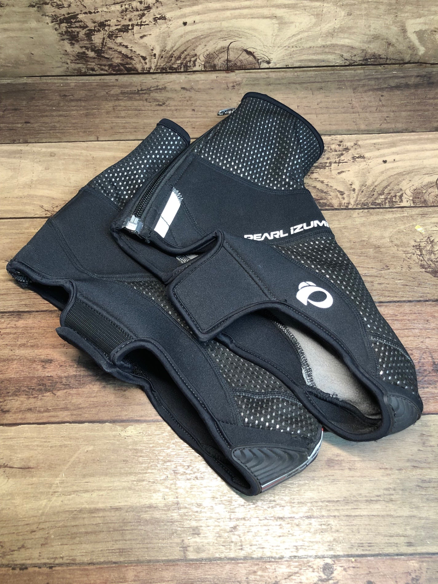 IP593 パールイズミ PEARL iZUMi シューズカバー 裏起毛 Lサイズ 黒