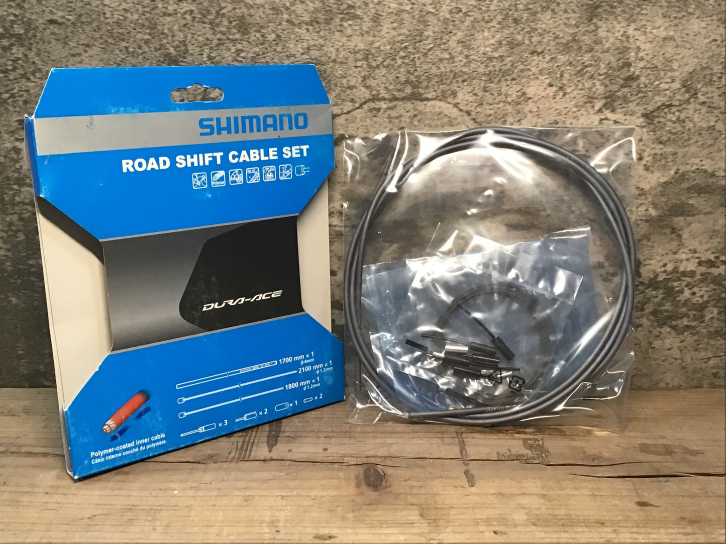 IP400 シマノ SHIMANO デュラエース DURA-ACE ロードシフトケーブルセット ROAD SHIFT CABLE SET グレー