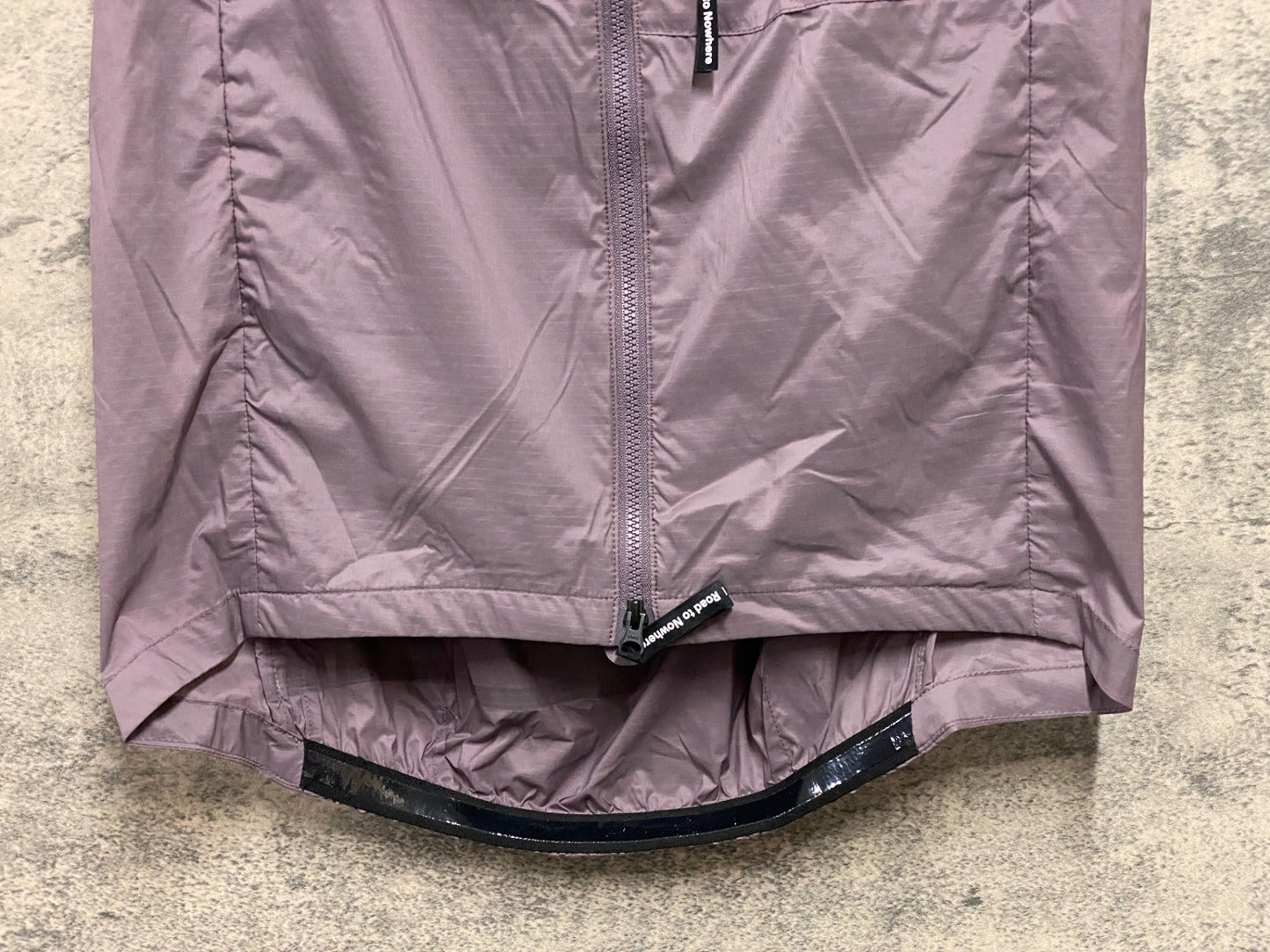 JD964 パスノーマルスタジオ PAS NORMAL STUDIOS Essential ジレ サイクルベスト 薄紫 M 裏起毛