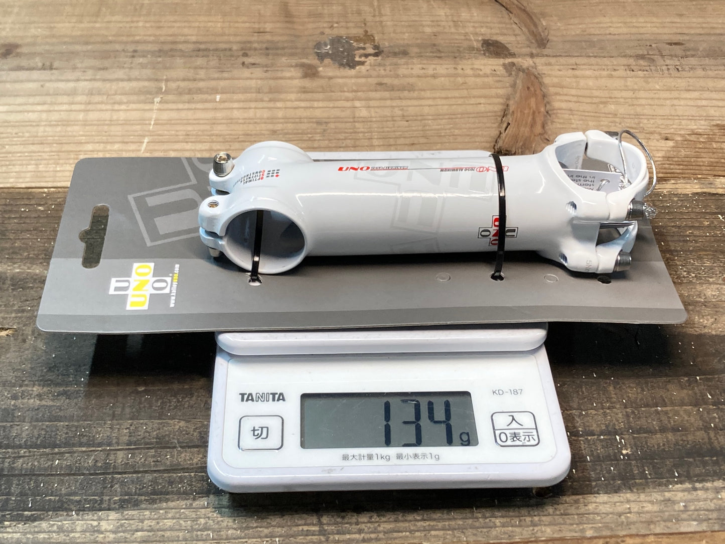 IP233 カロイ Kalloy ウノ UNO 軽量 アルミステム Φ31.8 120mm