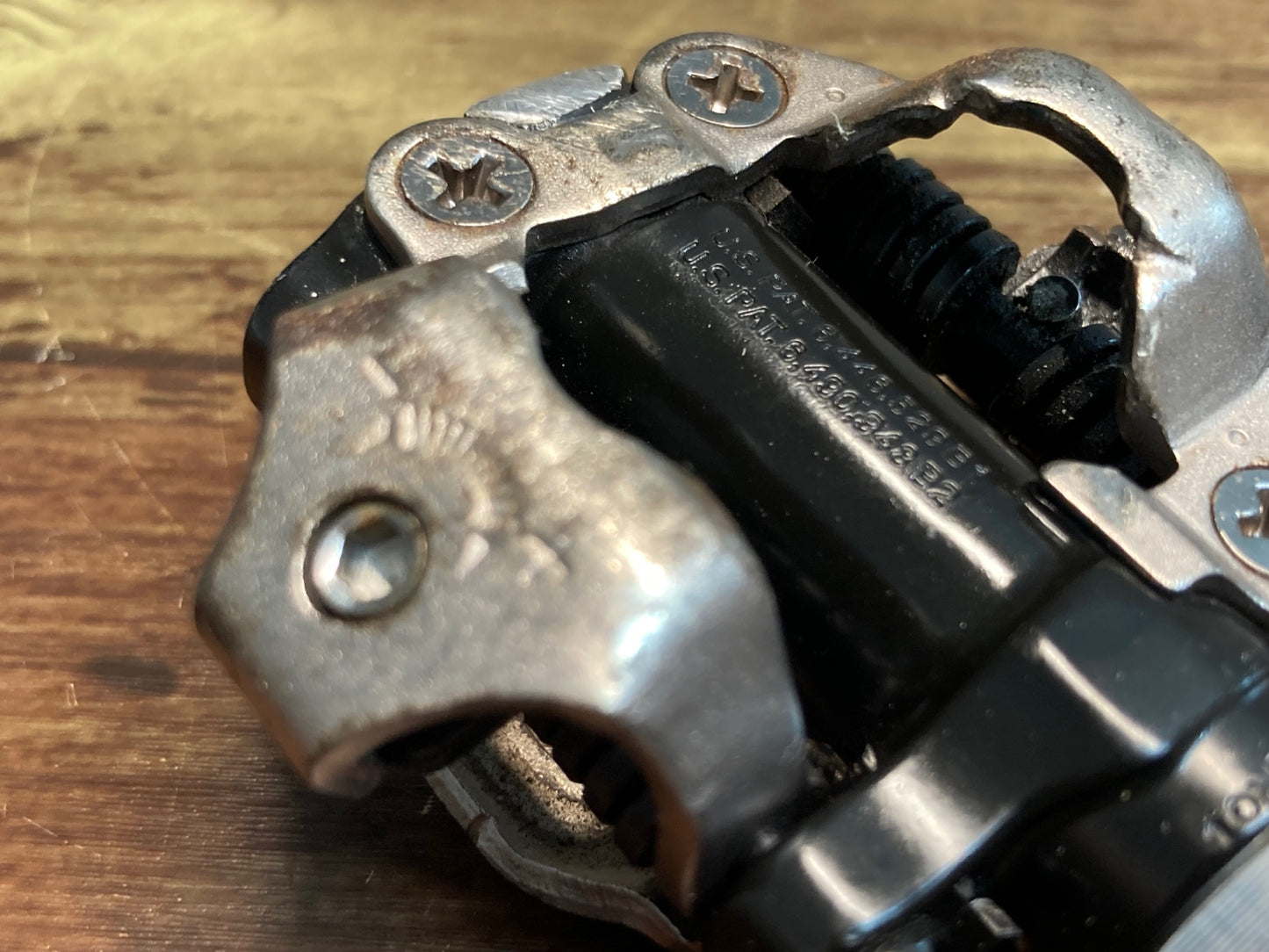 IY072 シマノ SHIMANO PD-M540 ビンディングペダル SPD ※わずかに錆有り