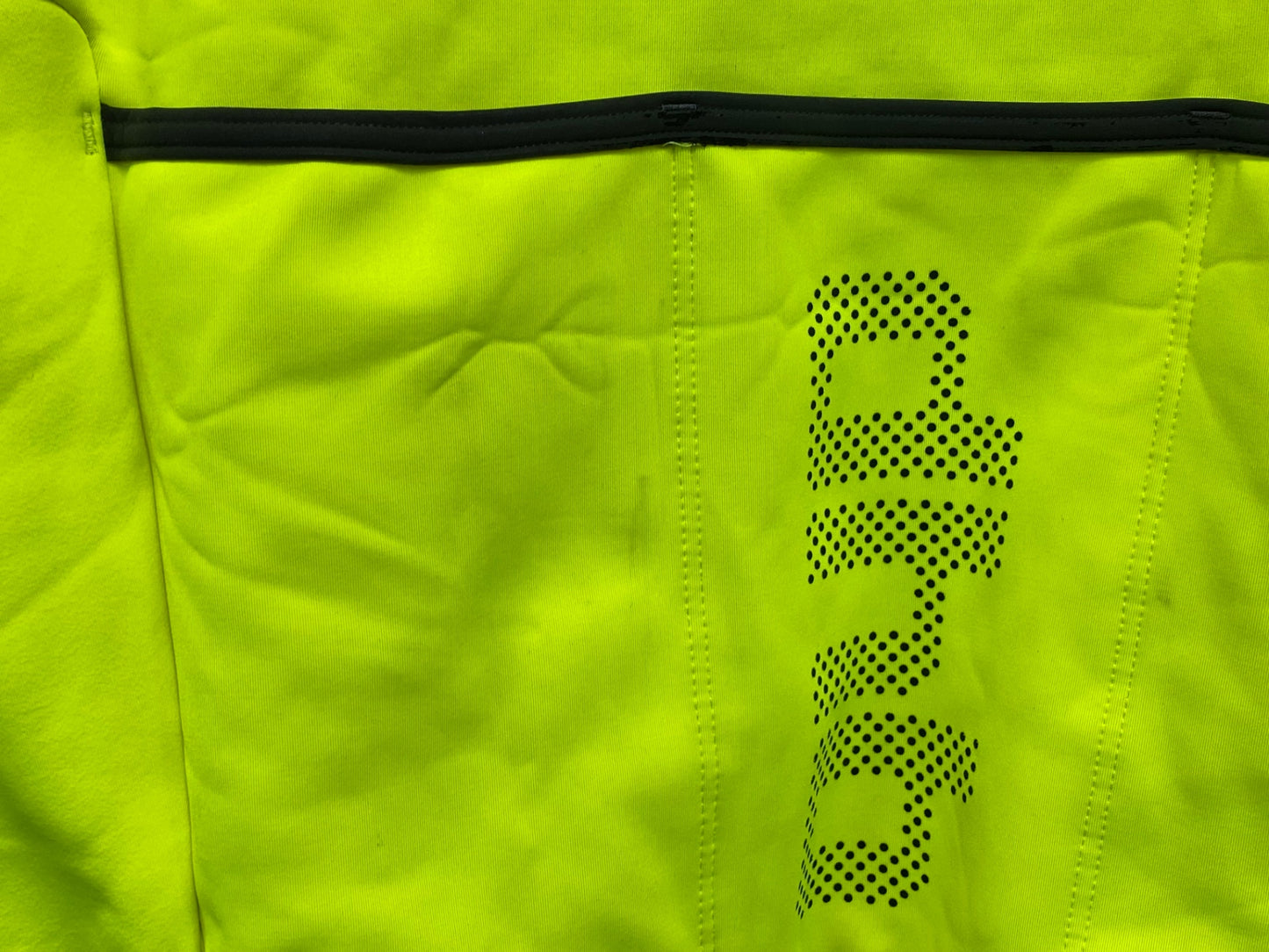 IP353 dhb 長袖 サイクルジャケット ネオンイエロー M 裏起毛
