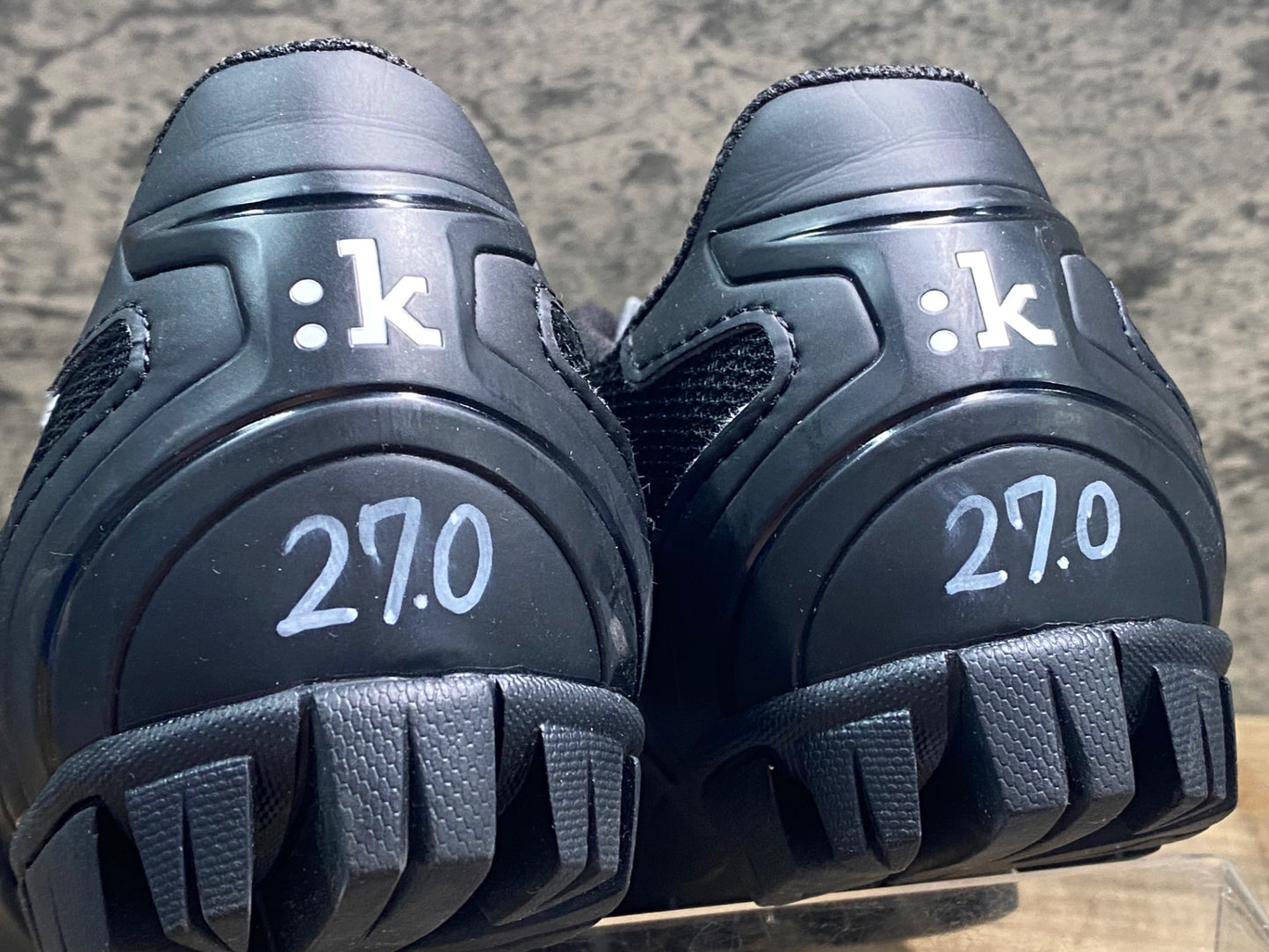 JC680 フィジーク FIZIK M6 MTB ビンディングシューズ 黒 EU42 SPD ペン字あり