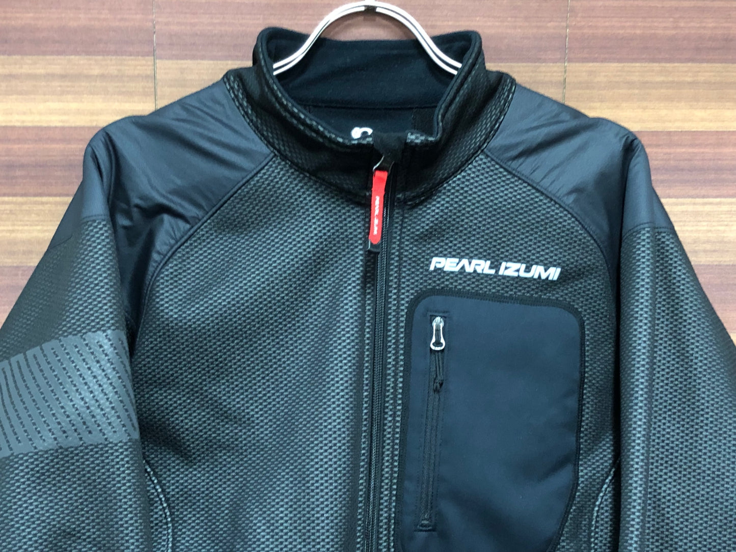 IP641 パールイズミ PEARL IZUMI 長袖 サイクルジャケット 裏起毛 黒 XLサイズ