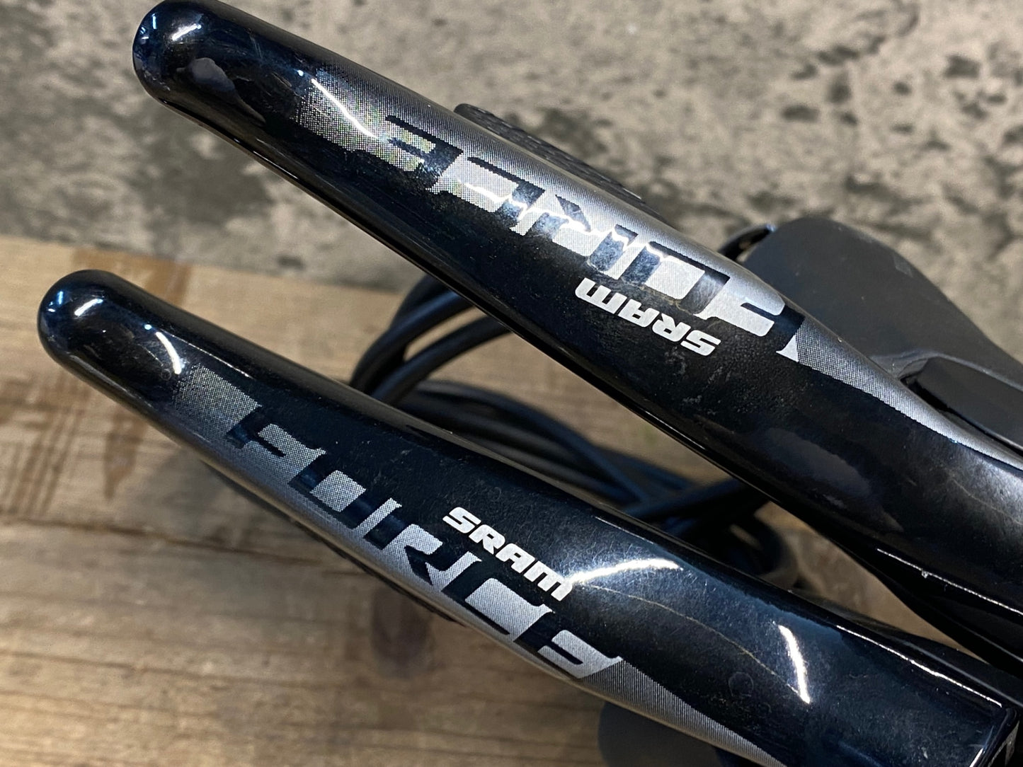 IH758 スラム SRAM フォース FORCE e-Tap AXS D1 12S シフトブレーキレバー キャリパーセット 接続確認済 ※ブレーキパッド無し
