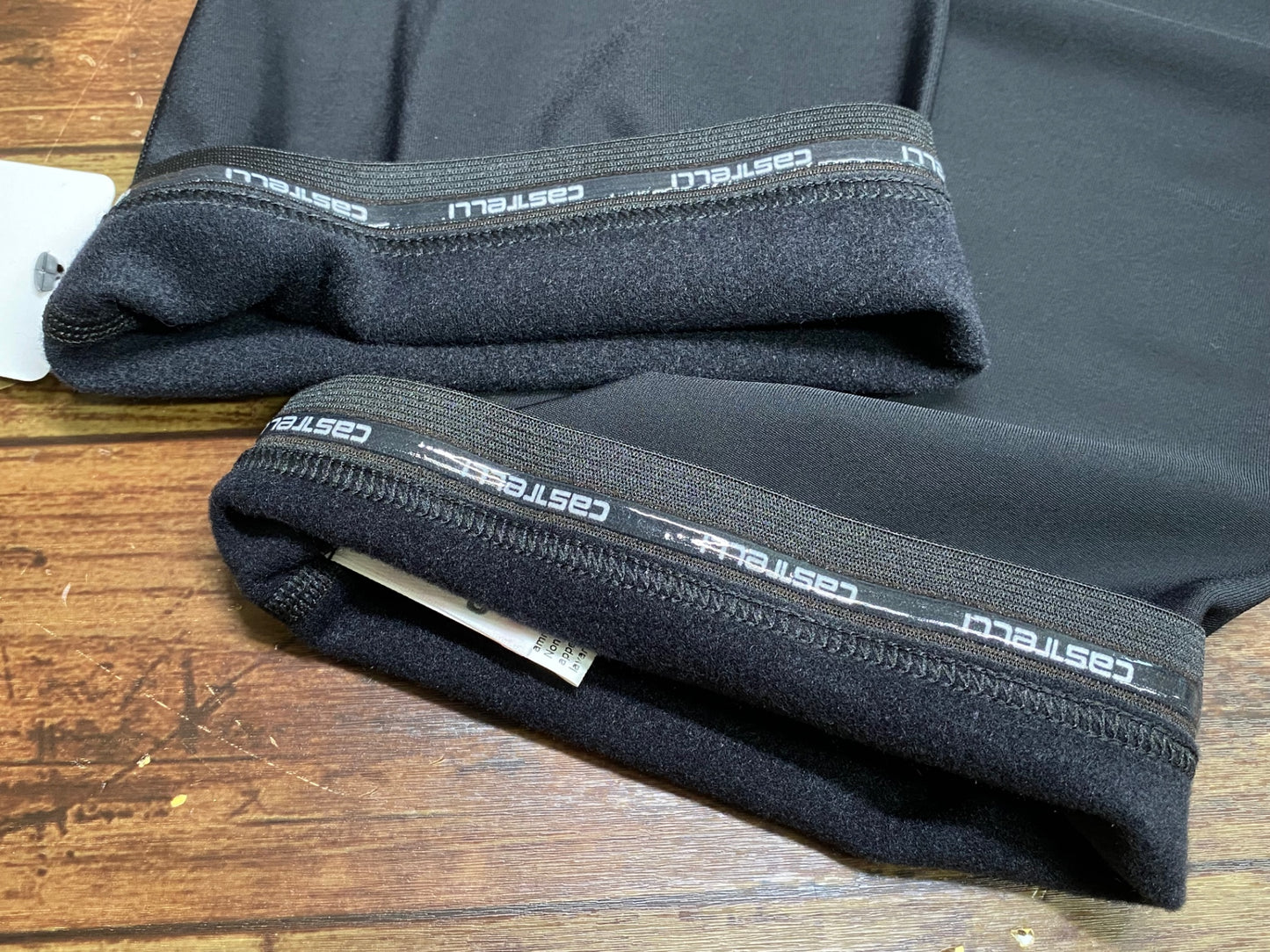 IV866 カステリ CASTELLI THERMOFLEX LEGWARMER レッグウォーマー 黒 M