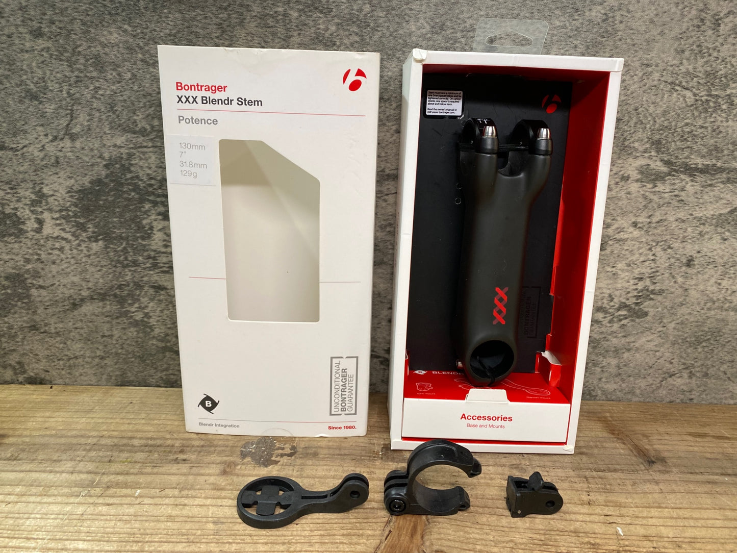 JC850 ボントレガー BONTRAGER XXX Blendr Stem カーボン ステム 130mm Φ31.8 OS