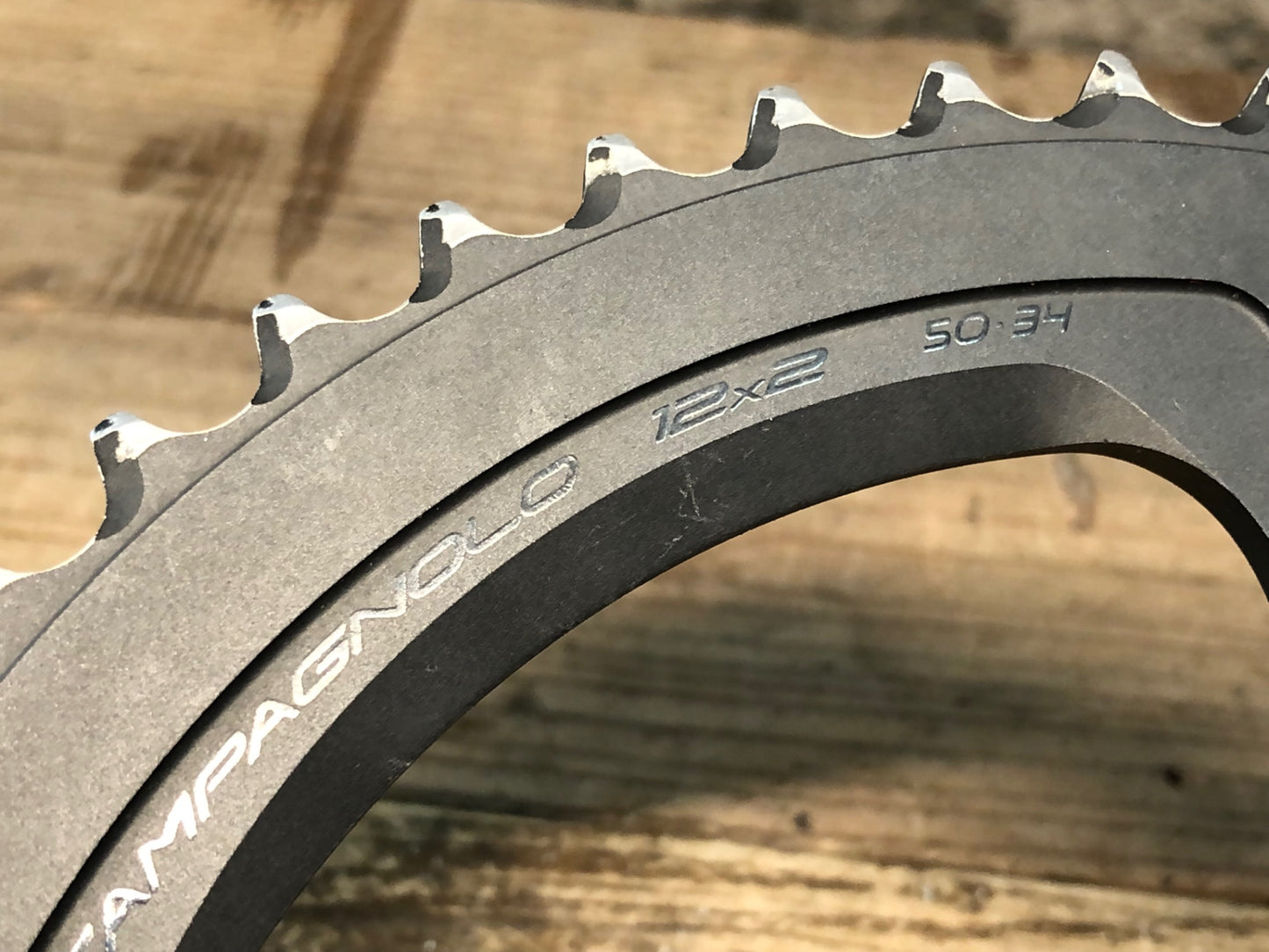 IZ548 カンパニョーロ CAMPAGNOLO コーラス CHORUS チェーンリング 50/34T 12S