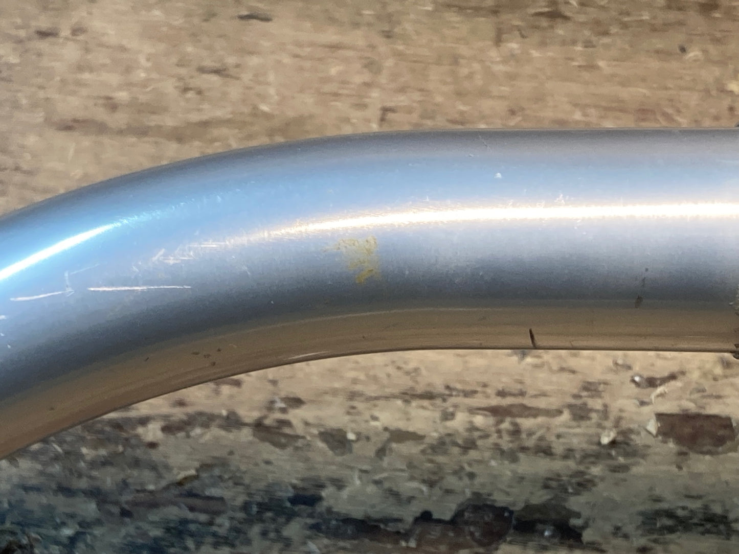 IL172 日東 NITTO NJS ハンドル アルミ エンドC-C380mm ハンドルクランプ Φ25.4