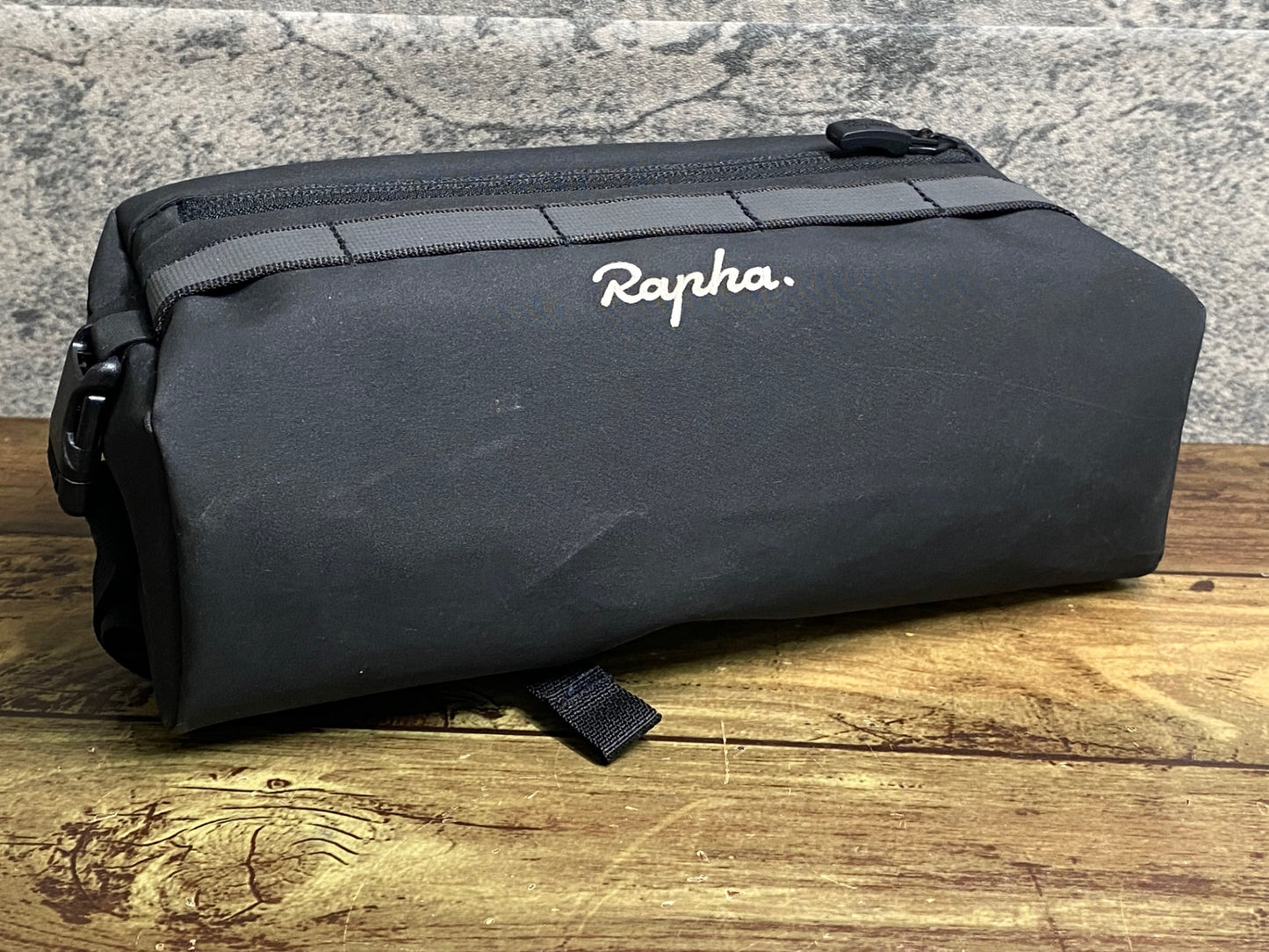 JA488 ラファ Rapha Bar Bag ハンドルバーバッグ 黒 ショルダー紐セット