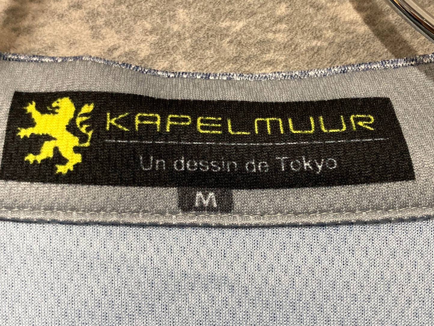 IX946 カペルミュール kapelmuur 半袖 サイクルジャージ 紺 M ハーフジップ