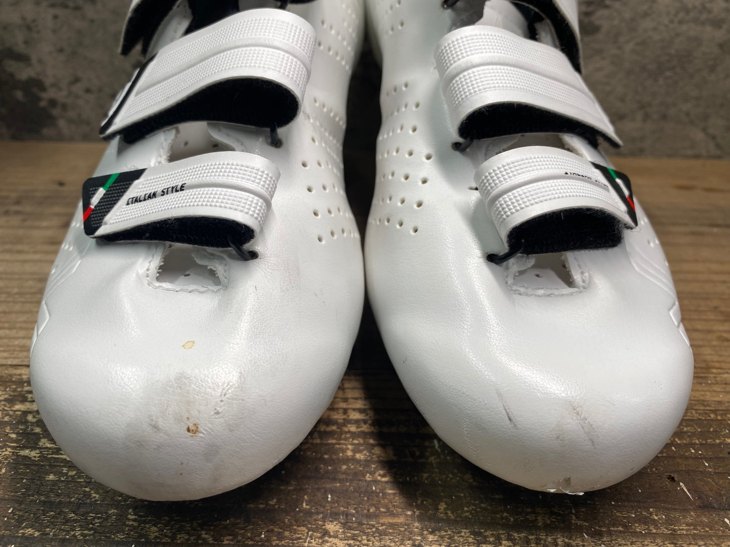 IV404 ヴィットリア vittoria ビンディングシューズ EU41 白 SPD-SL