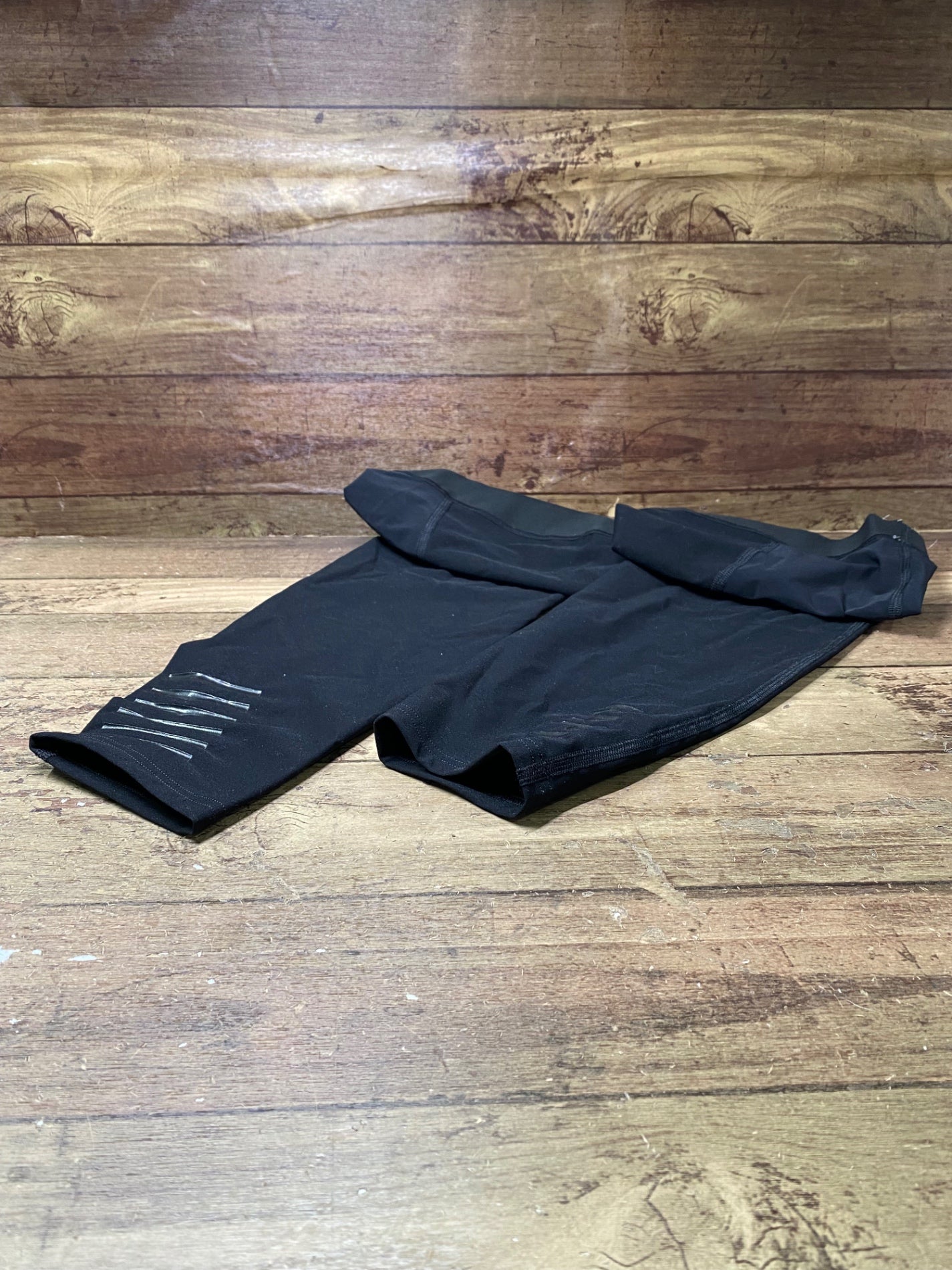 IJ429 ラファ Rapha PRO TEAM SHADOW LEG WARMERS レッグウォーマー 黒 M 裏起毛
