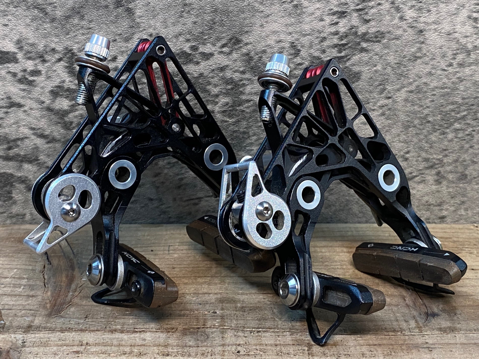 KCNC CB3 キャリパーブレーキ チタンセンターボルト 前後セット