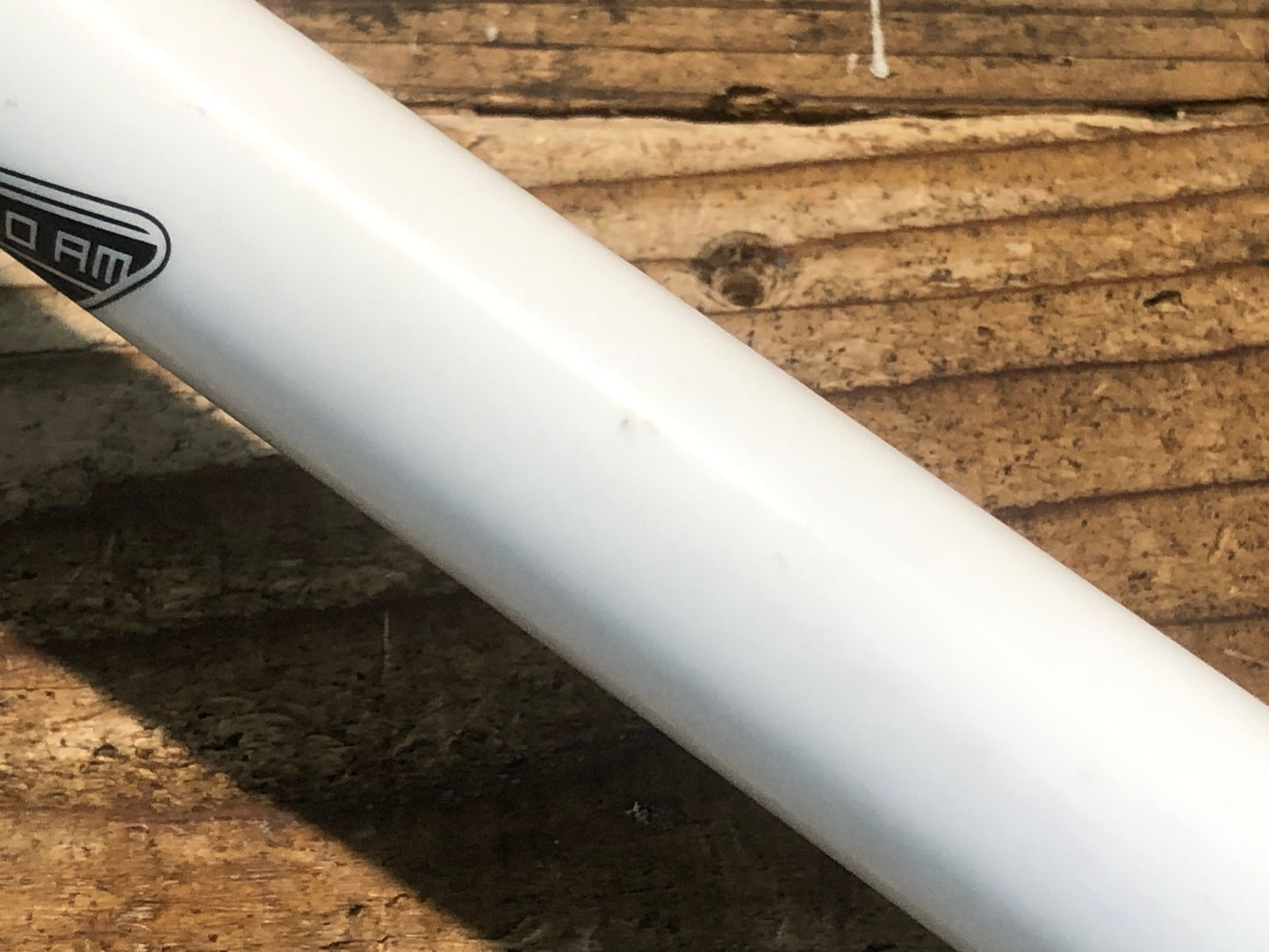 IT988 ANSWER PROTAPER 720AM アルミ フラットバー 白 Φ31.8 620mm ※カット済み