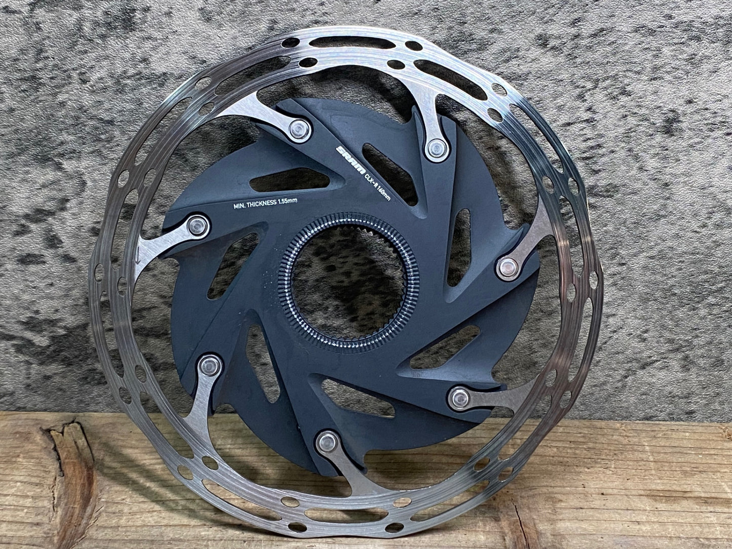 JC843 スラム SRAM CLX-R ディスクブレーキ ローター Φ160 センターロック 実測1.8mm