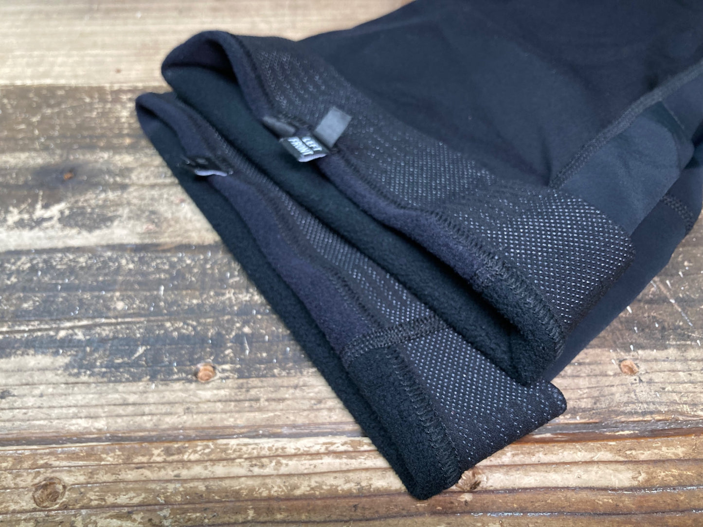 IV526 ラファ Rapha PRO TEAM KNEE WARMERS ニーウォーマー 黒 M 裏起毛