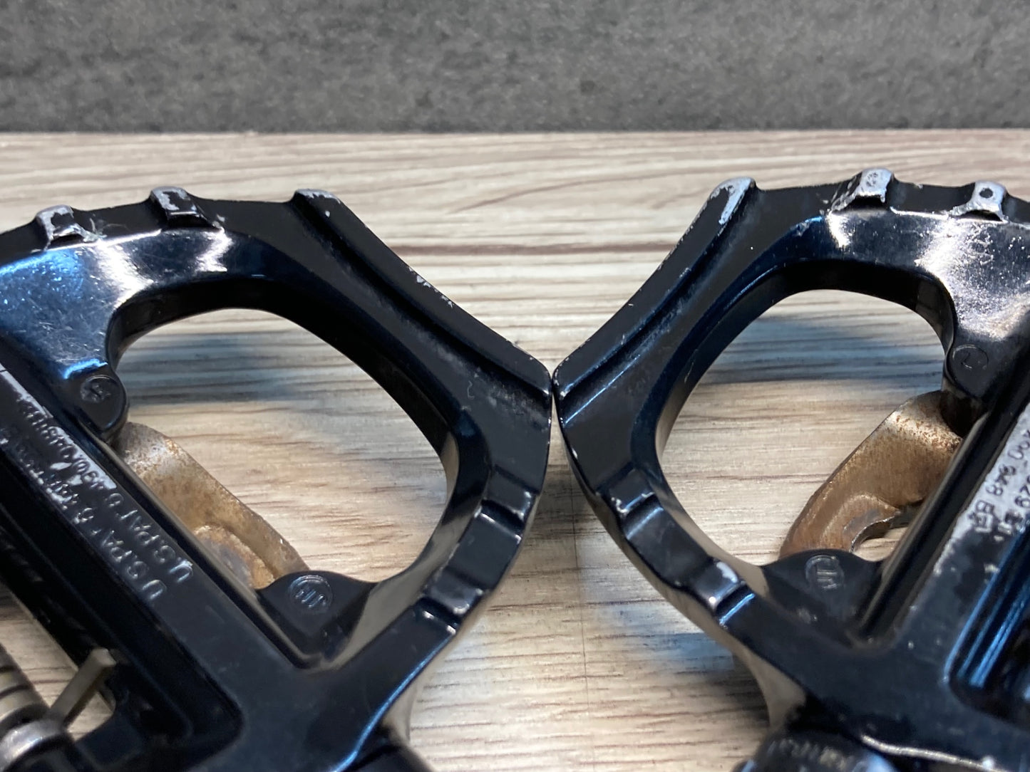 IZ618 シマノ SHIMANO PD-A530 ビンディングペダル 片面フラット 黒