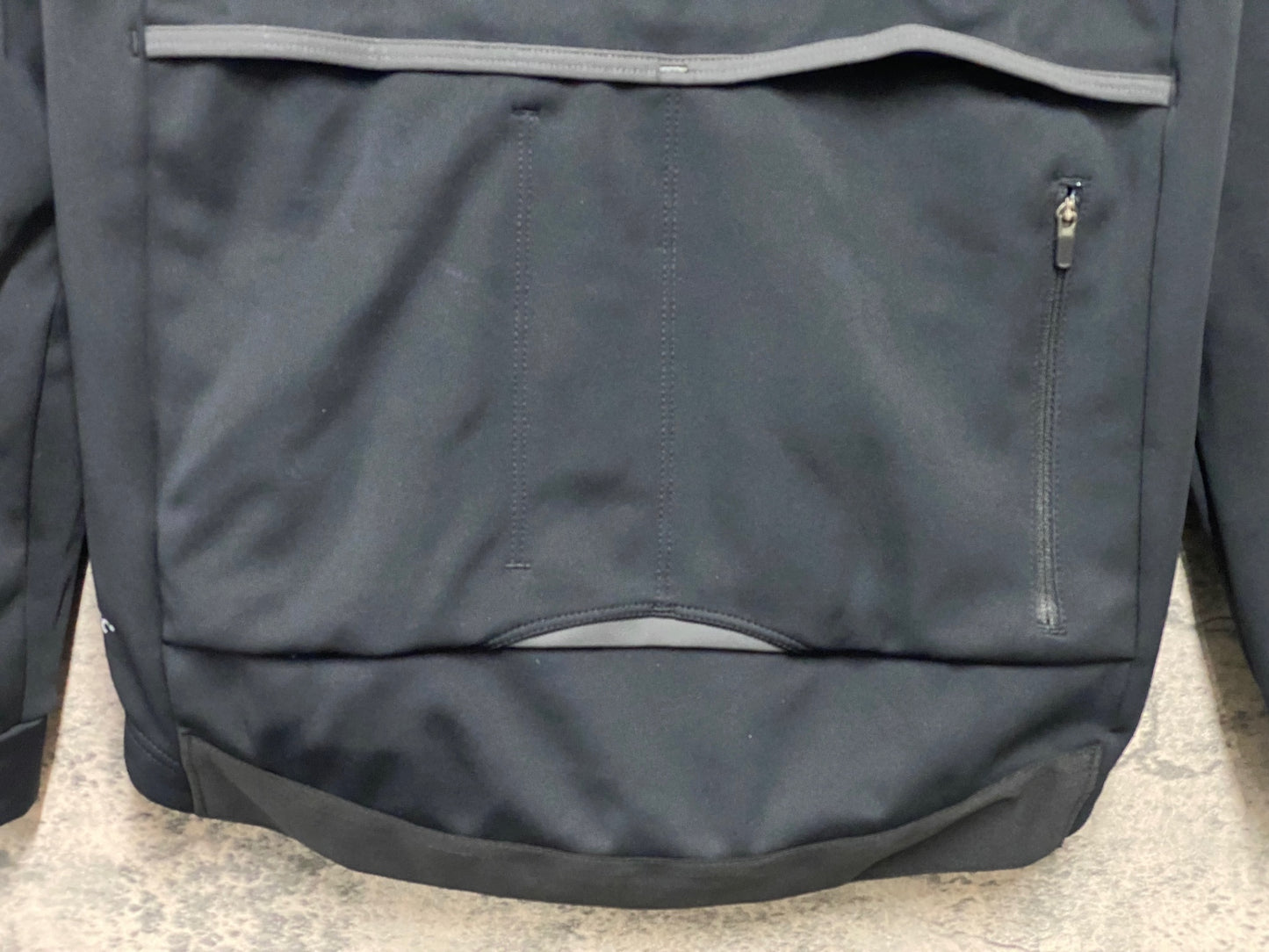 IZ921 dhb 長袖 サイクルジャージ 黒 S POLARTEC