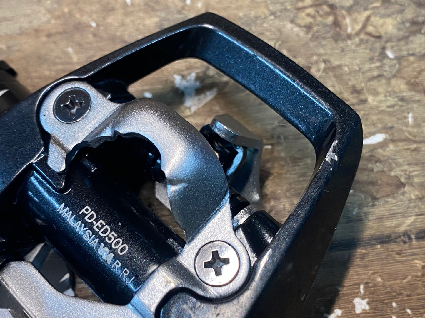 IH223 シマノ SHIMANO PD-ED500 ビンディングペダル SPD 黒