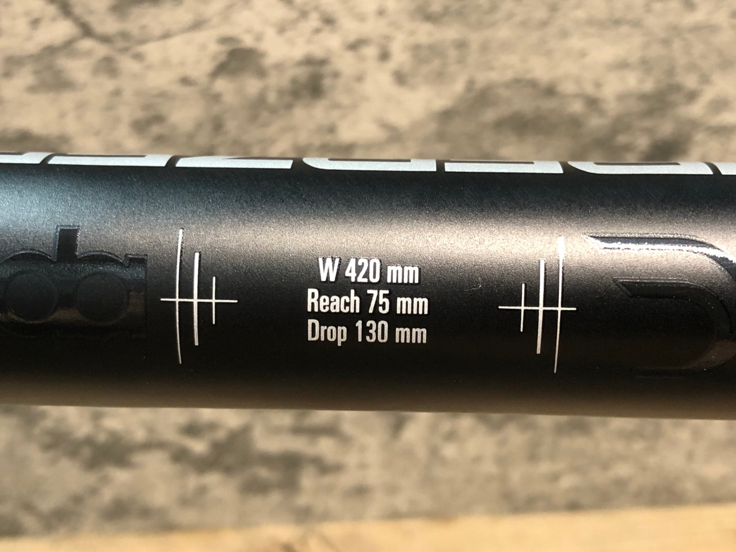 IR266 デダ Deda SUPERZERO アルミ ハンドル エンド 外-外420mm Φ31.7