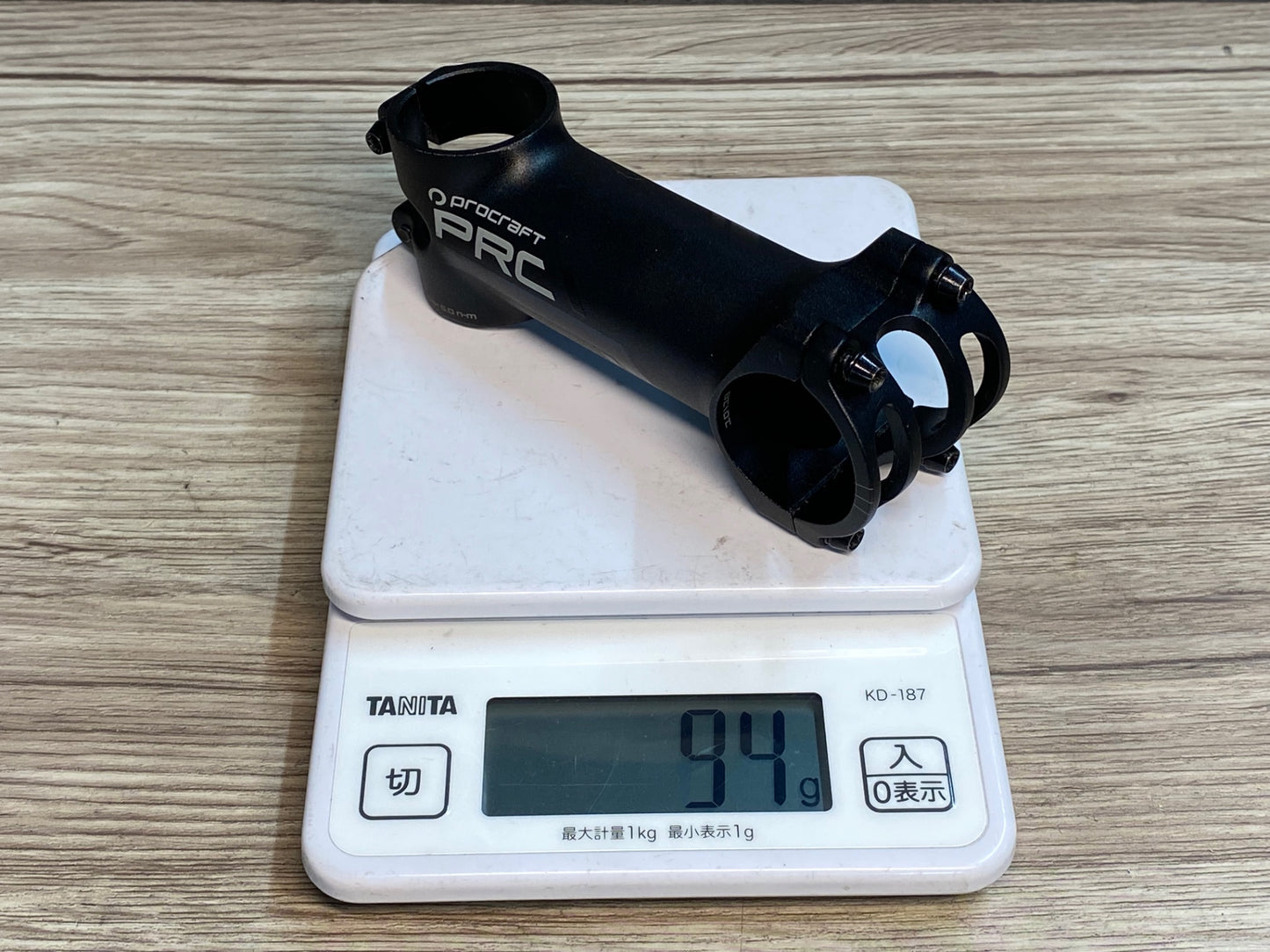 IW833 PRC ST2 アルミステム 黒 Φ31.8 OS 90mm