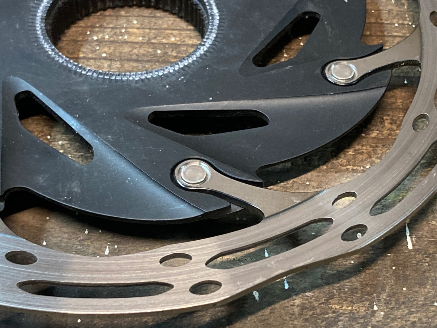 IM229 スラム SRAM CLX-R ディスクブレーキローター Φ160 センターロック 1.62mm ※厚さ僅かのためジャンク