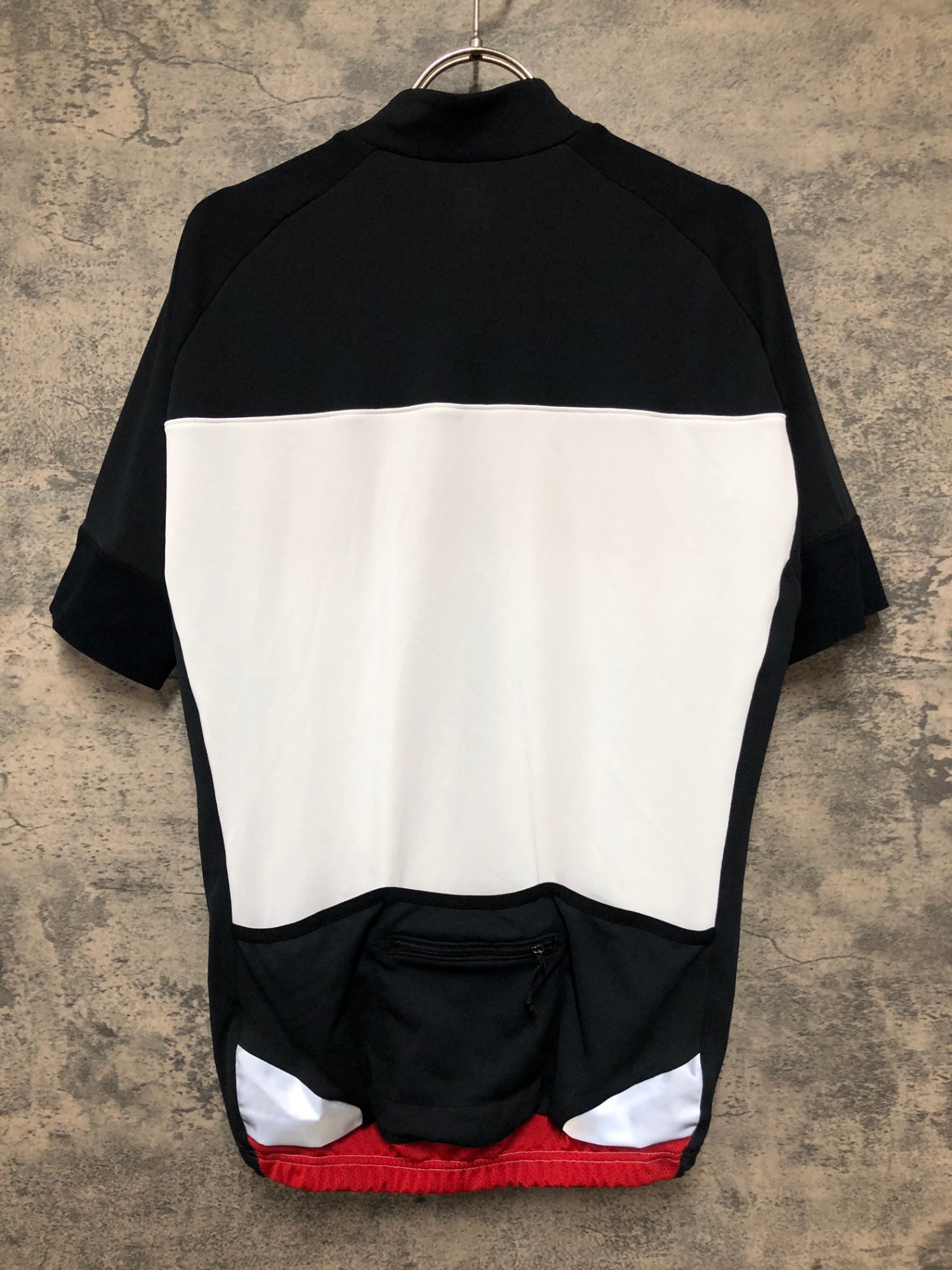 IY201 パールイズミ PEARLiZUMi 半袖 サイクルジャージ 黒赤 XL