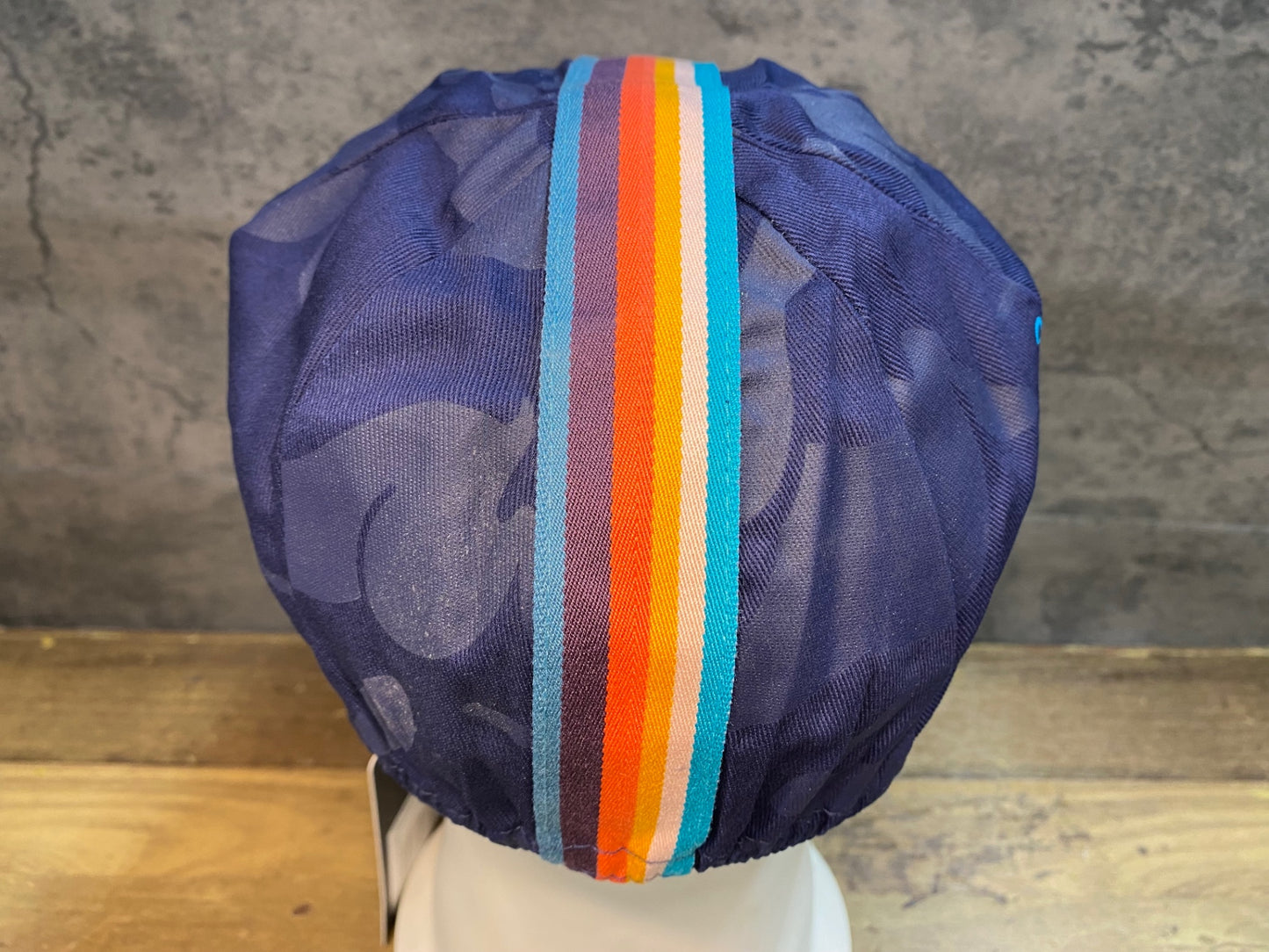 JD742 ラファ Rapha RCC + PAUL SMITH CAP サイクルキャップ 濃紺 ワンサイズ