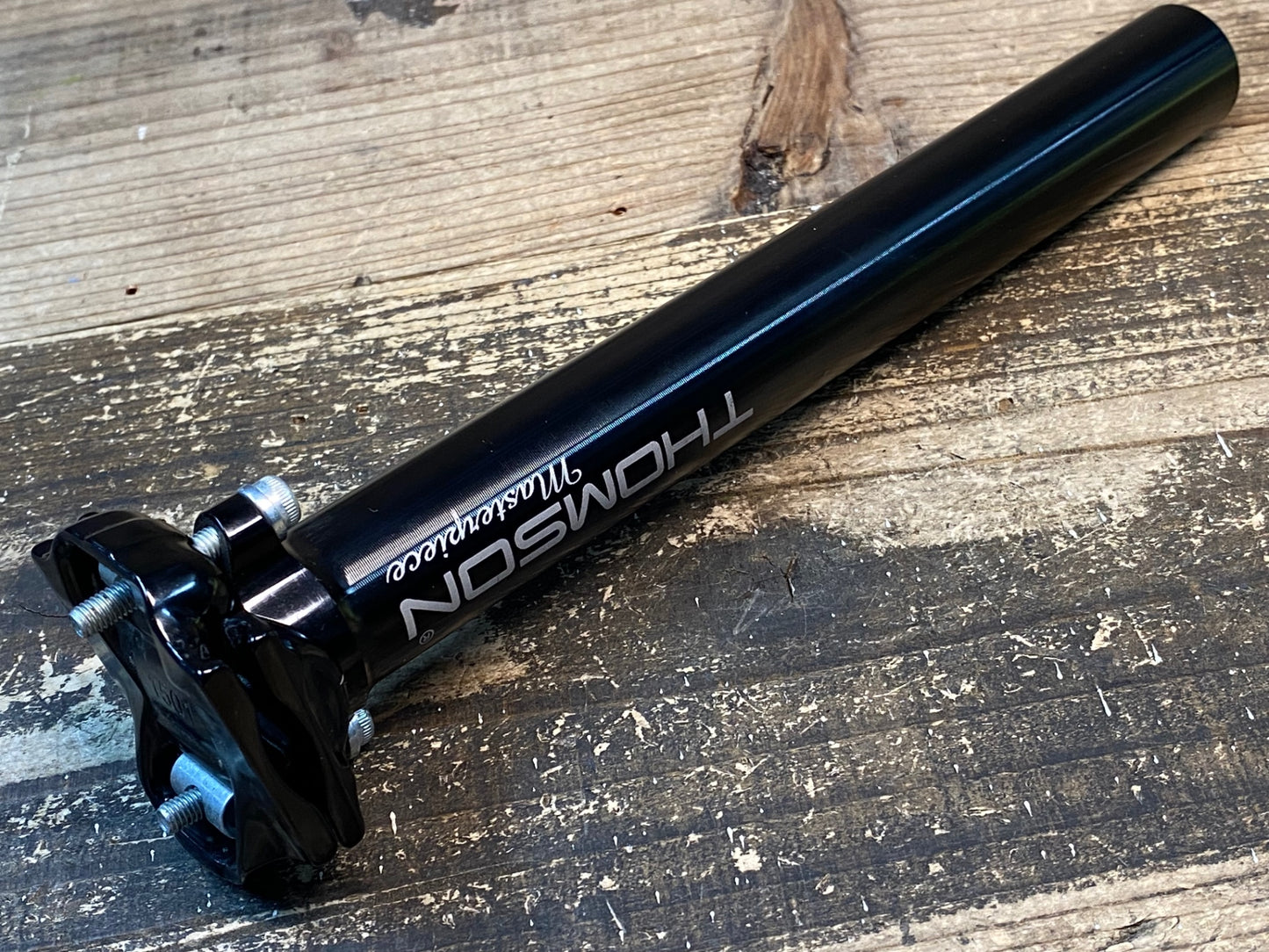 IY101 トムソン THOMSON Masterpiece アルミ シートポスト Φ27.2 240mm ブラック