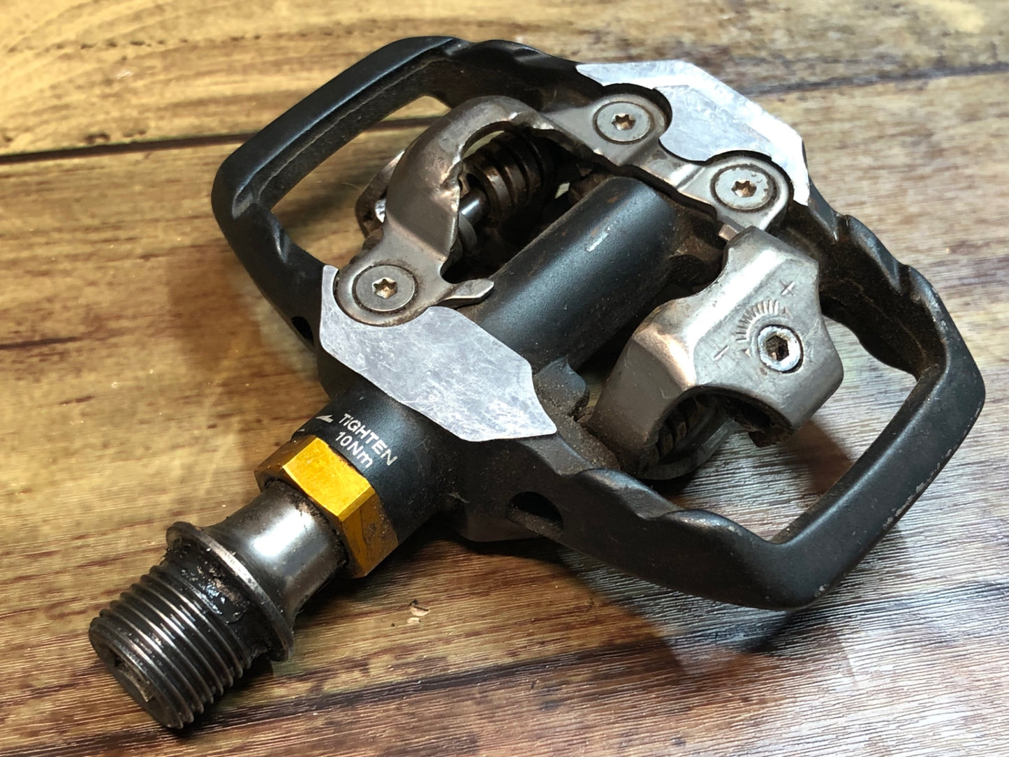 IL473 シマノ SHIMANO XTR PD-M985 ビンディングペダル SPD ※軸回転スムーズ