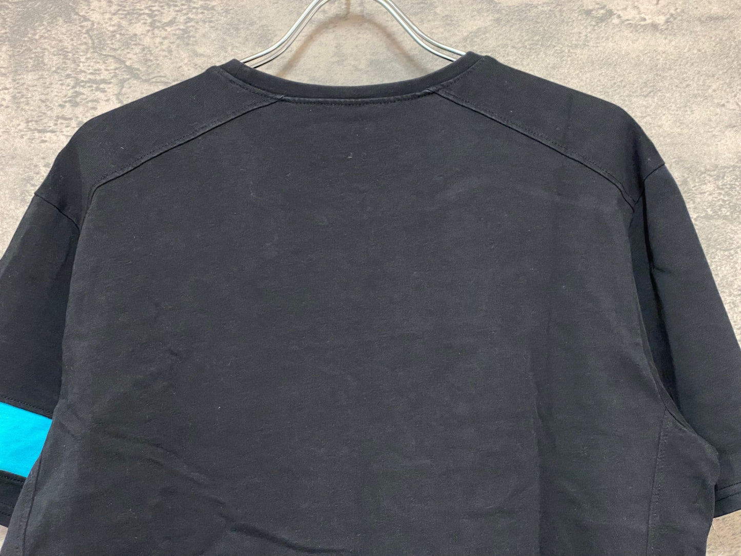 IX225 ラファ Rapha SUPPORTER'S T-SHIRT 半袖 Tシャツ 黒 XL TEAM Sky ※擦れ