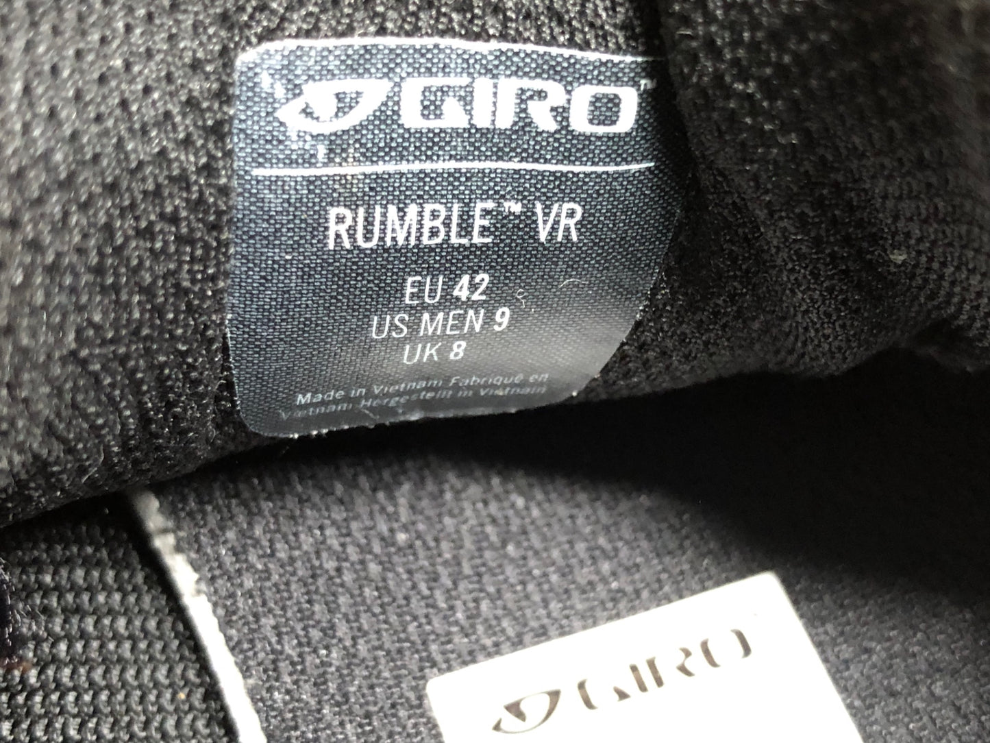 IT883 ジロ GIRO RUMBLE VR ビンディングシューズ 黒 EU42 SPD