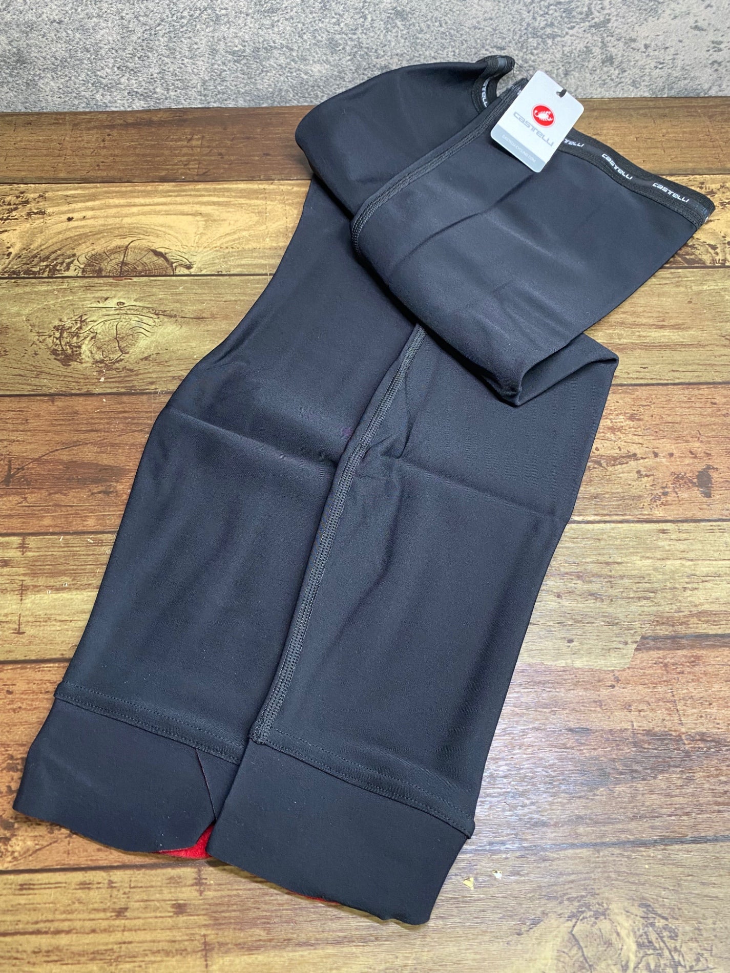 IV866 カステリ CASTELLI THERMOFLEX LEGWARMER レッグウォーマー 黒 M