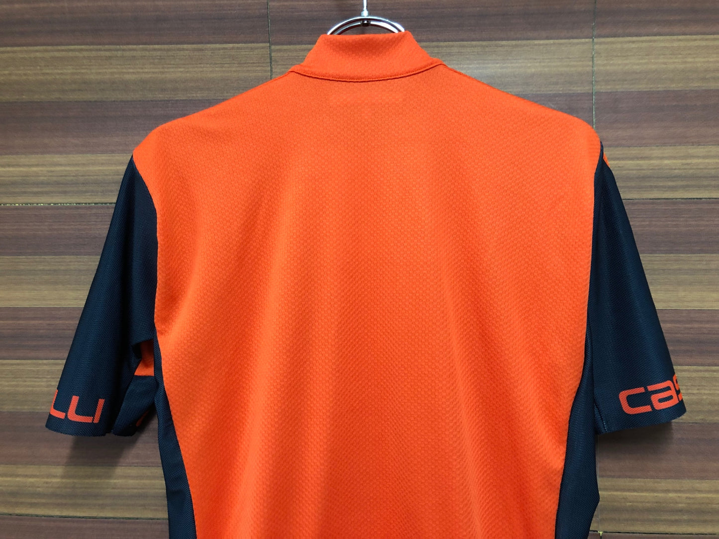 IP349 カステリ CASTELLI 半袖 サイクルジャージ オレンジ M
